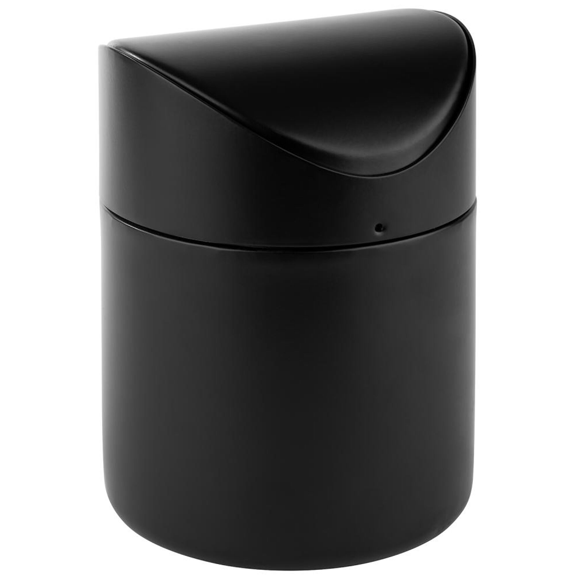 (6 pièces) Poubelle de table - inox - 1,2 litre