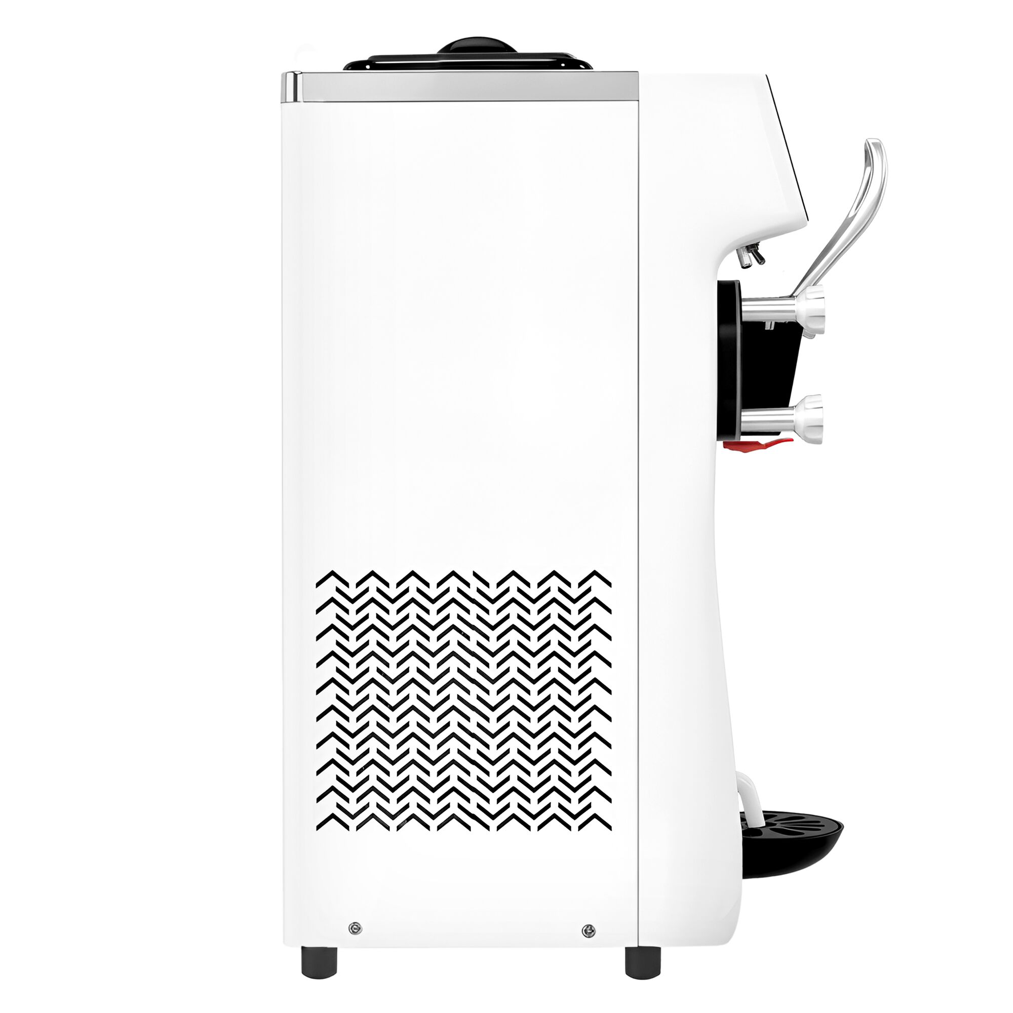 Machine à glace à l’italienne - 30-32L/h - 2,68kW - Écran tactile - 3 parfums (2 + panaché) - À poser