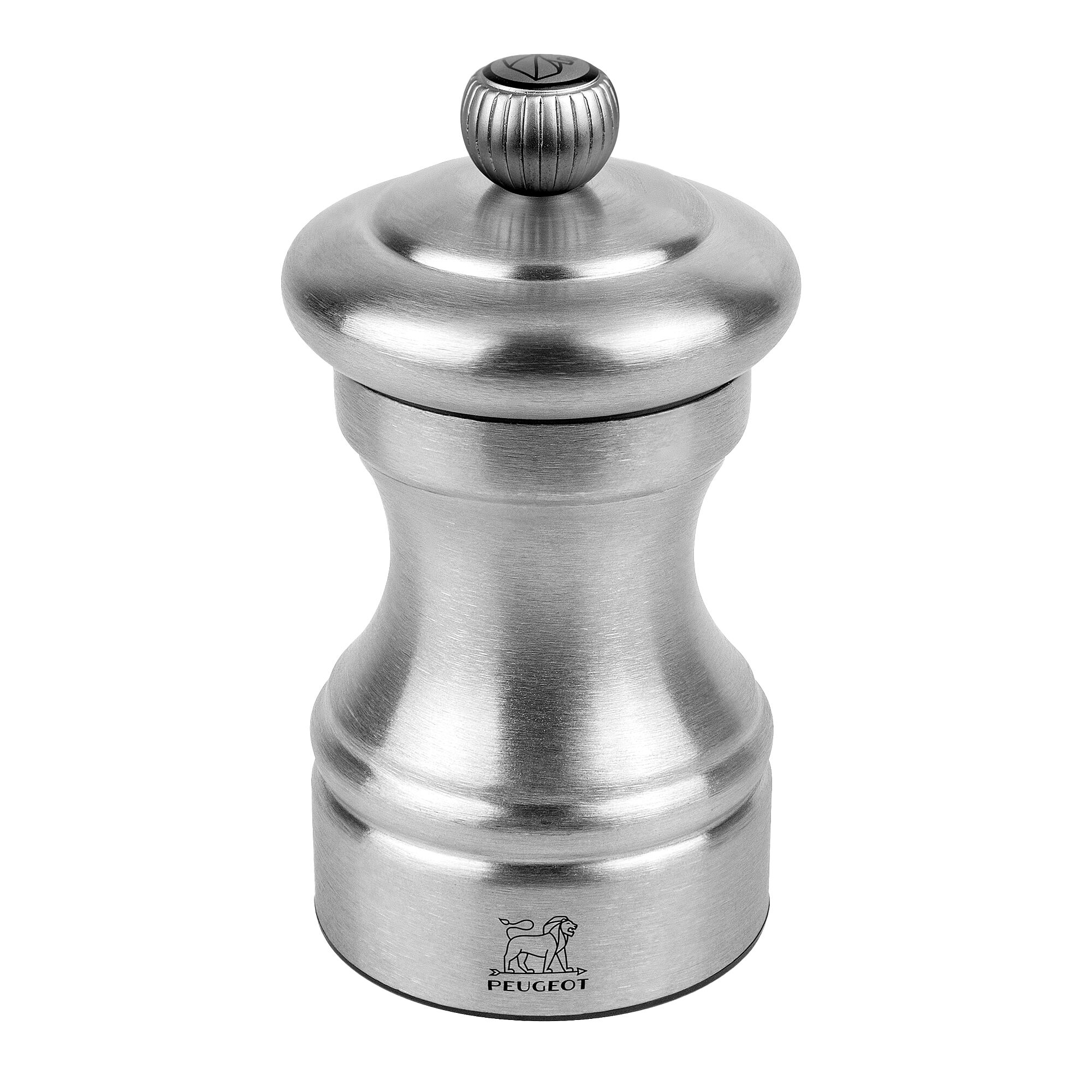 (6 Stück) PEUGEOT | BISTRO CHEF - Pfeffermühle - Edelstahl - Höhe: 100mm