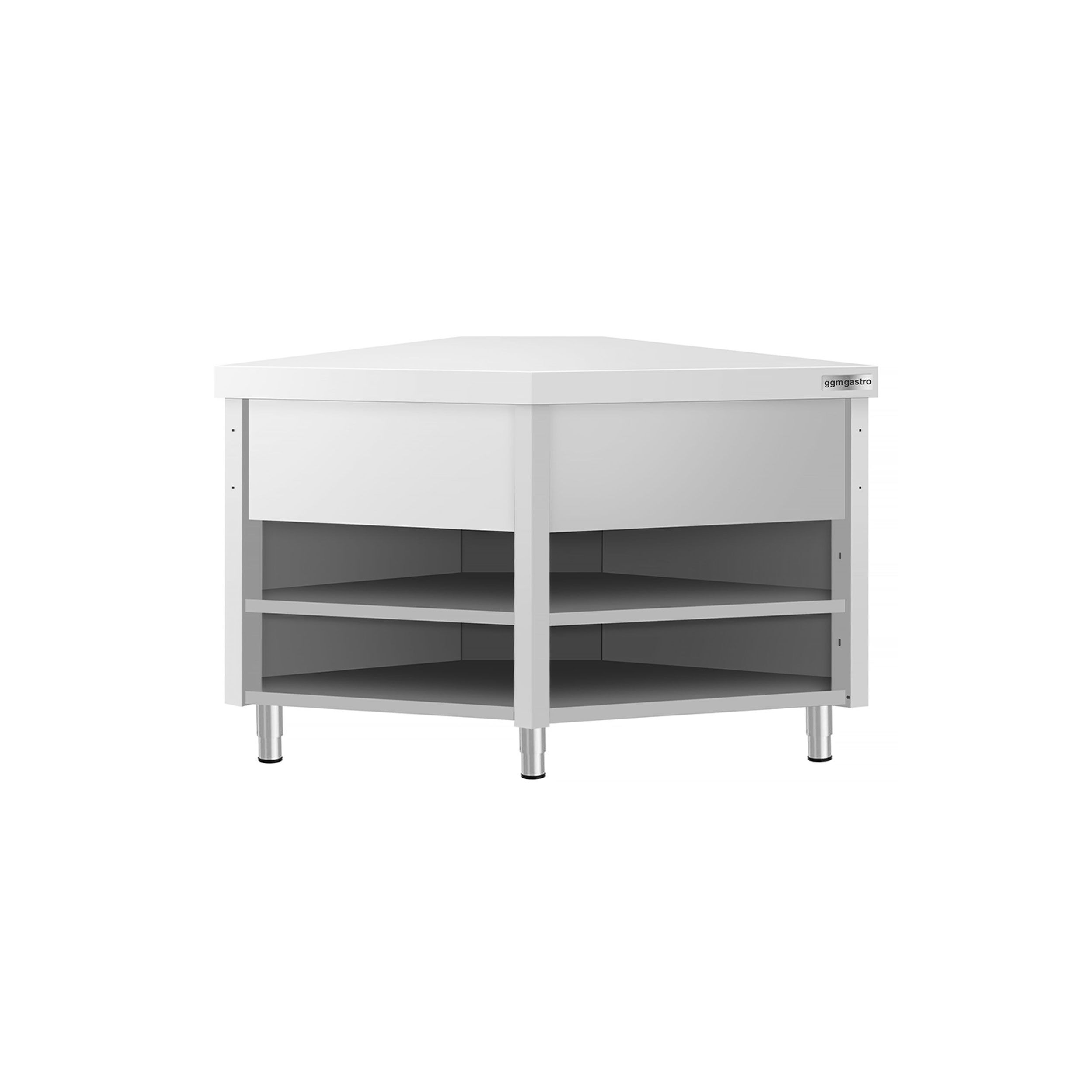 Table de travail en acier inoxydable KOPENHAGEN - 1001x1001mm
