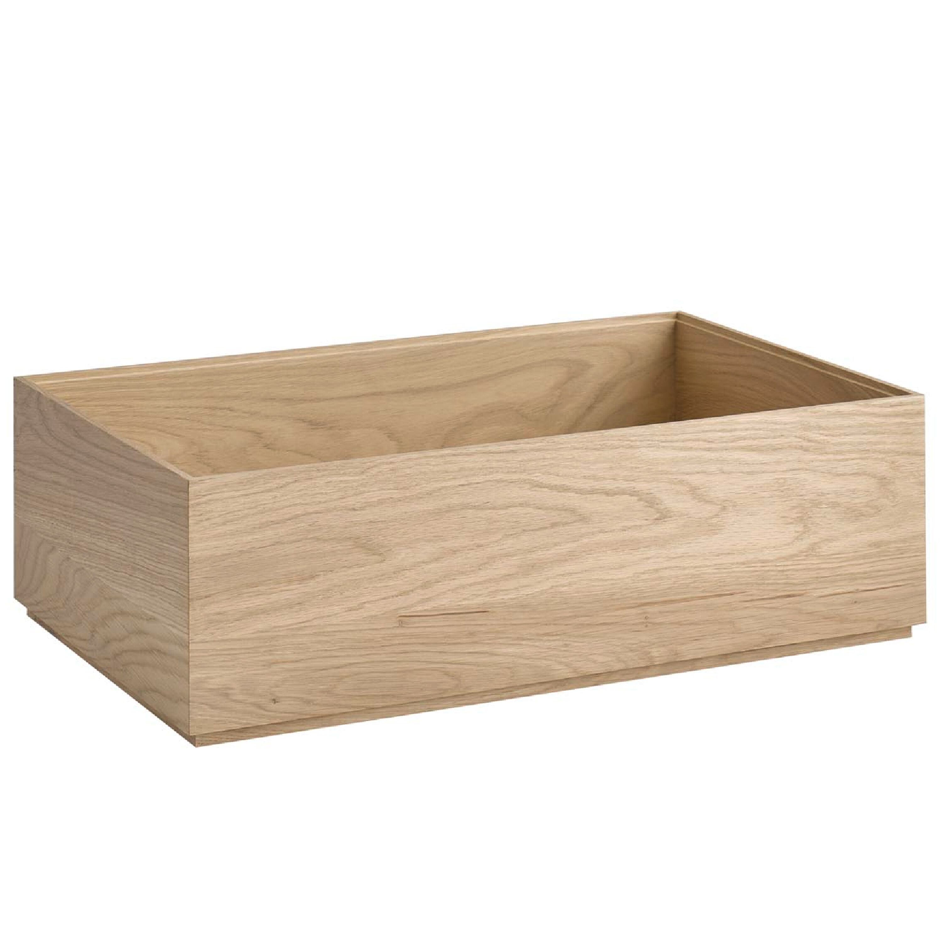 Caisse pour buffet - VALO - Bois d’acacia - Brun - Hauteur:165mm - compatible avec GN 1/1