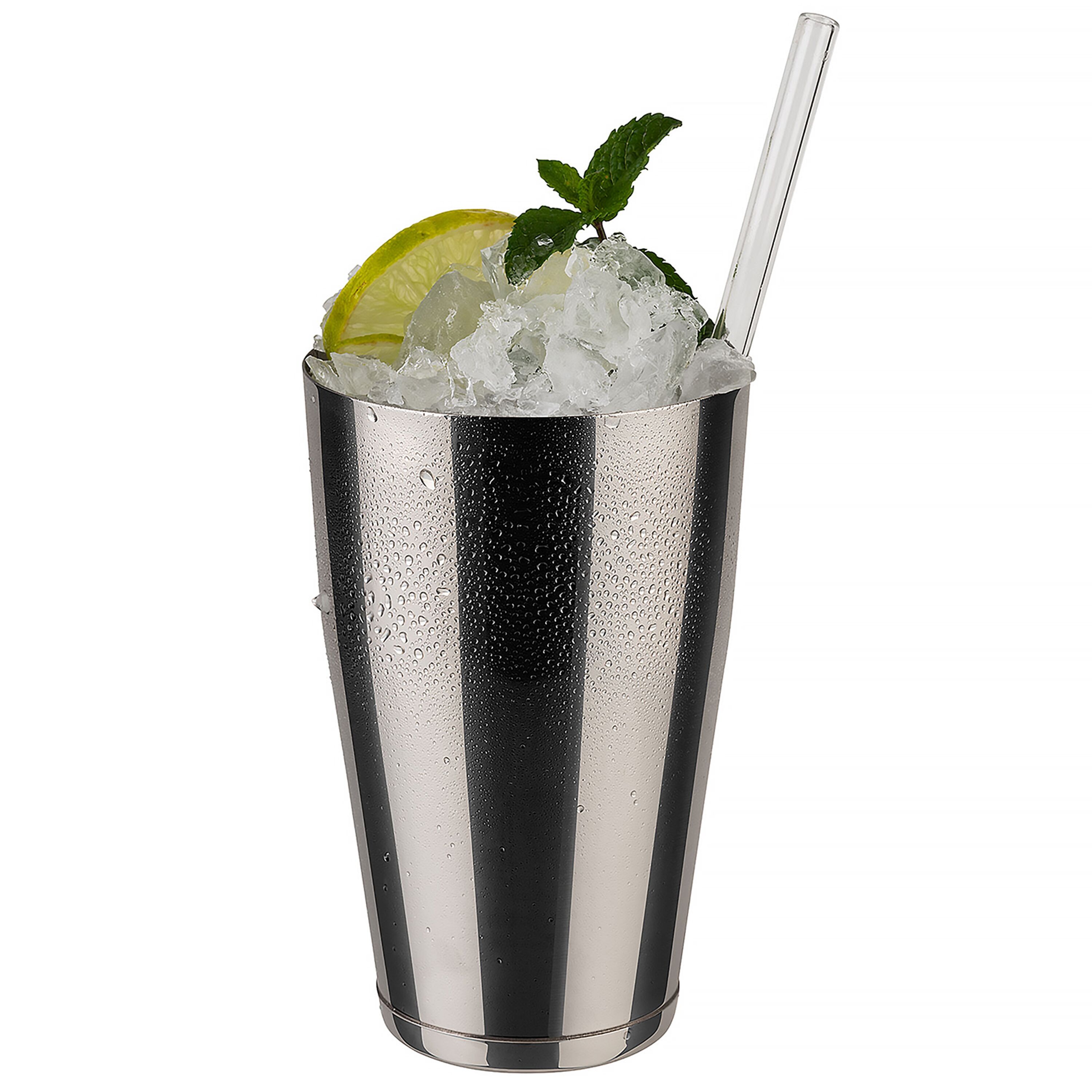 (6 pièces) Speed shaker / gobelet - inox - 0,5 litre