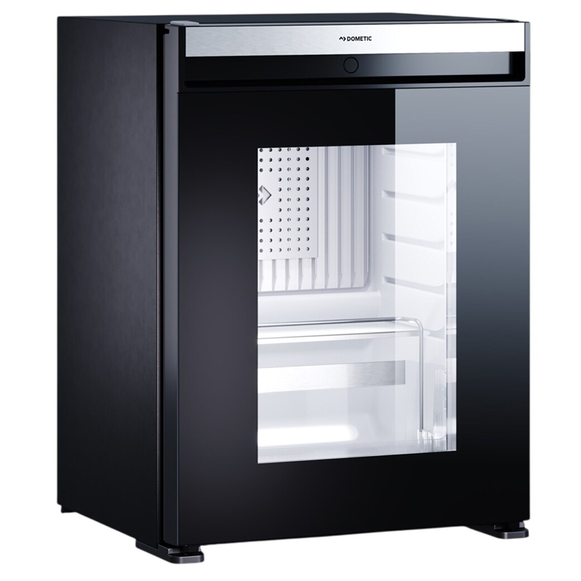 DOMETIC | Minibar-kylskåp – EVOLUTION A30G – 384 mm – 30 liter – med 1 glasdörr och dörrhängslen till vänster
