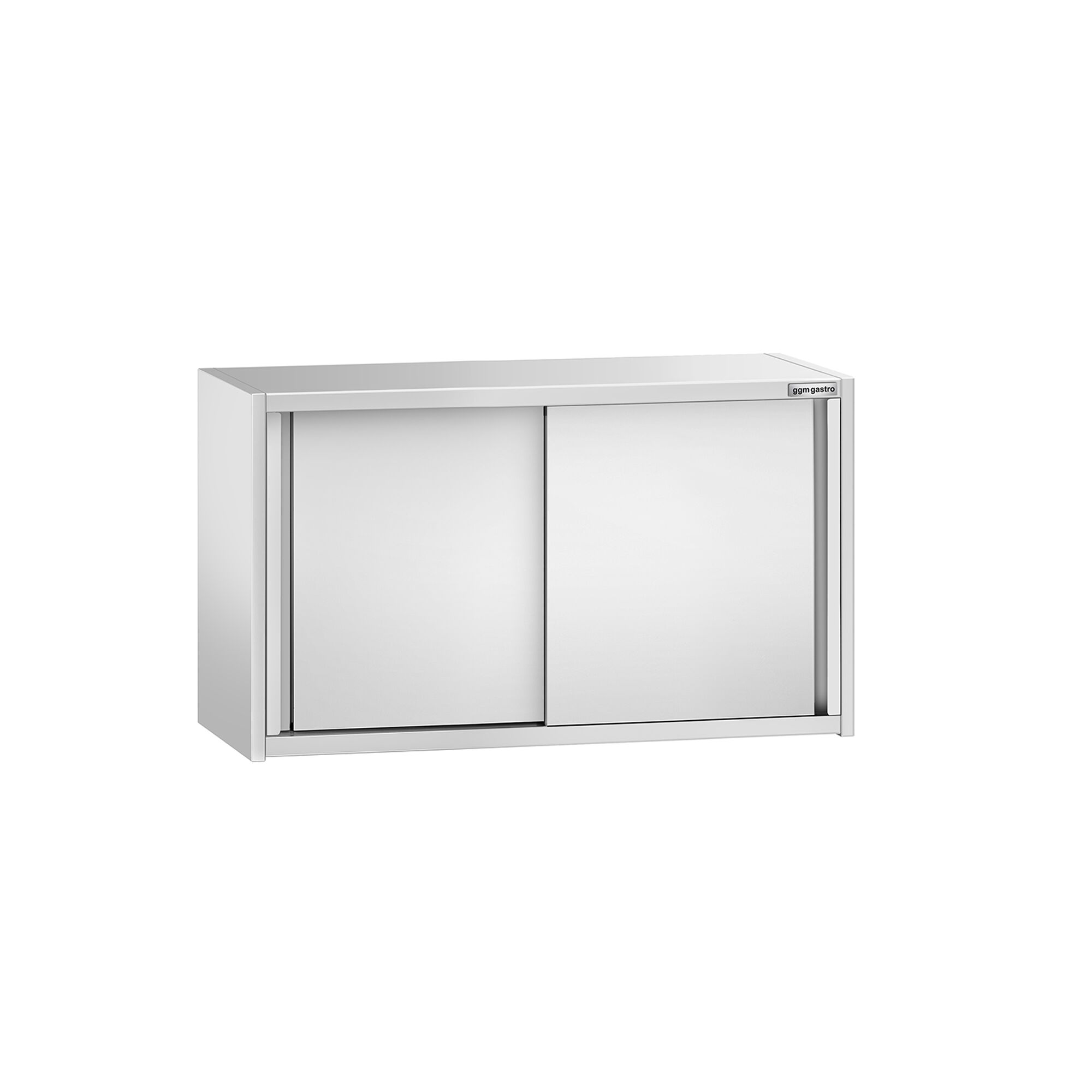 Armoire murale en acier inoxydable PREMIUM - 1000x400mm - avec portes coulissantes - 650mm de haut