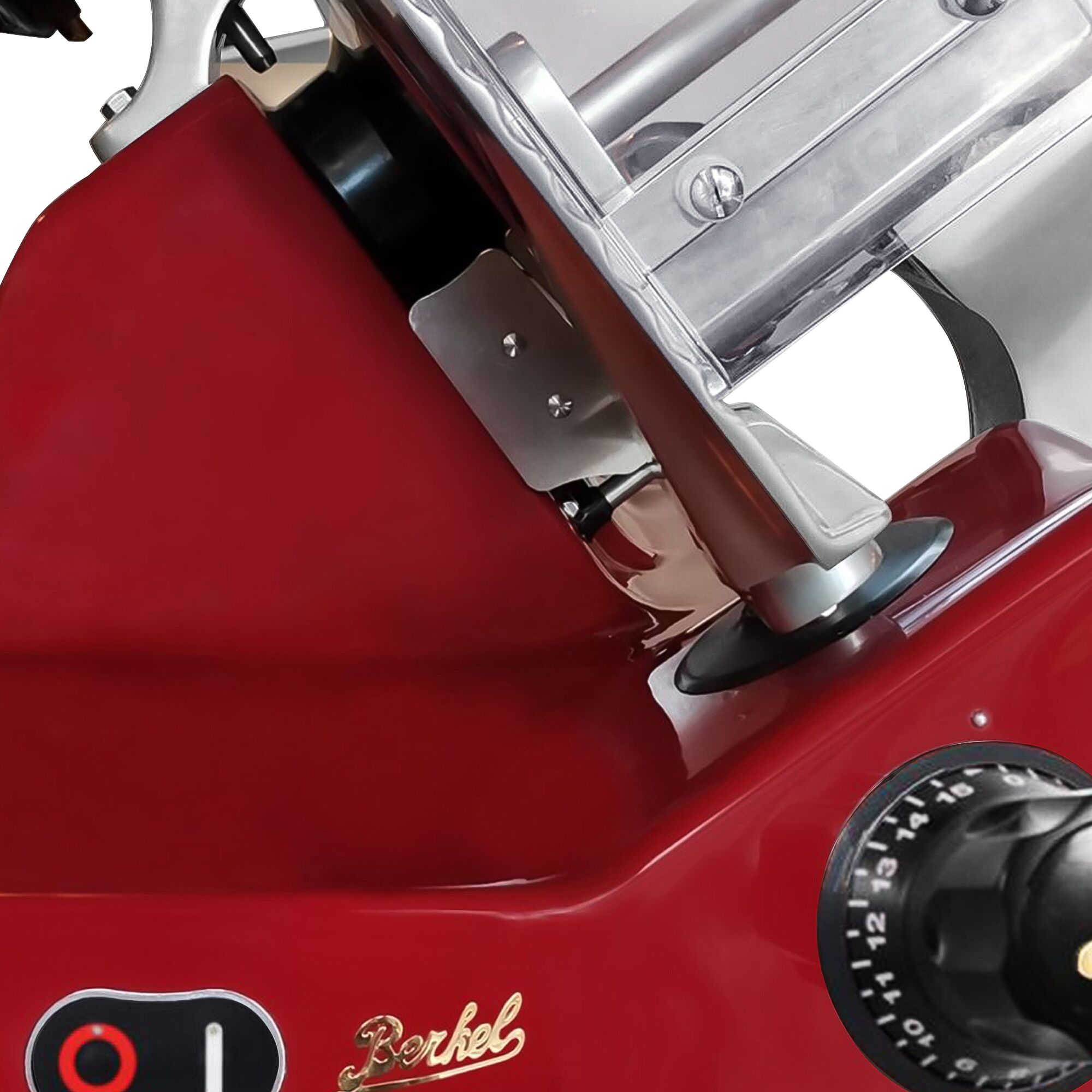 BERKEL | Trancheuse Pro Line avec système gravité - 330 watts - Lame : Ø 250 mm - Rouge