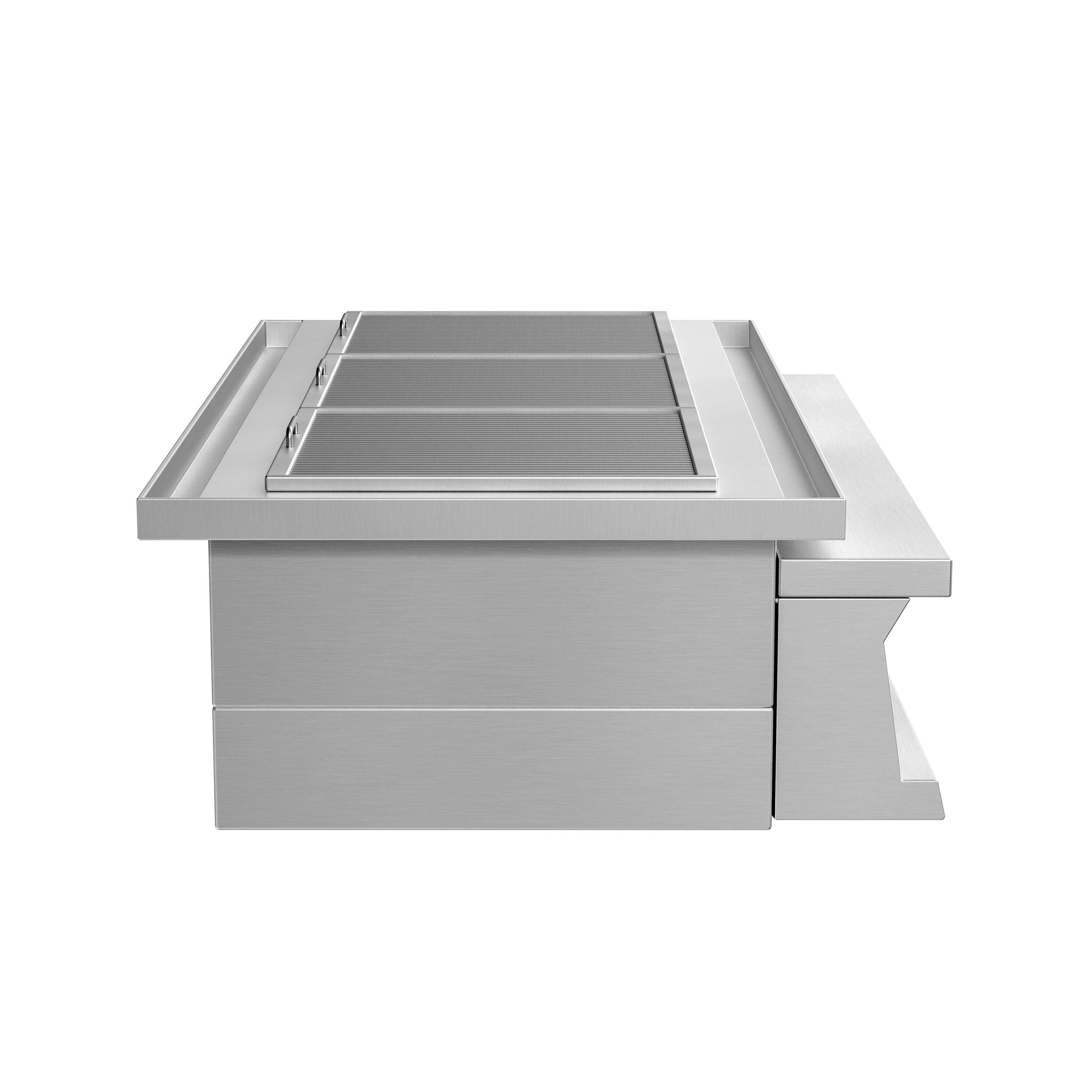 Kolgrill - 1,2 m - 3 grillgaller