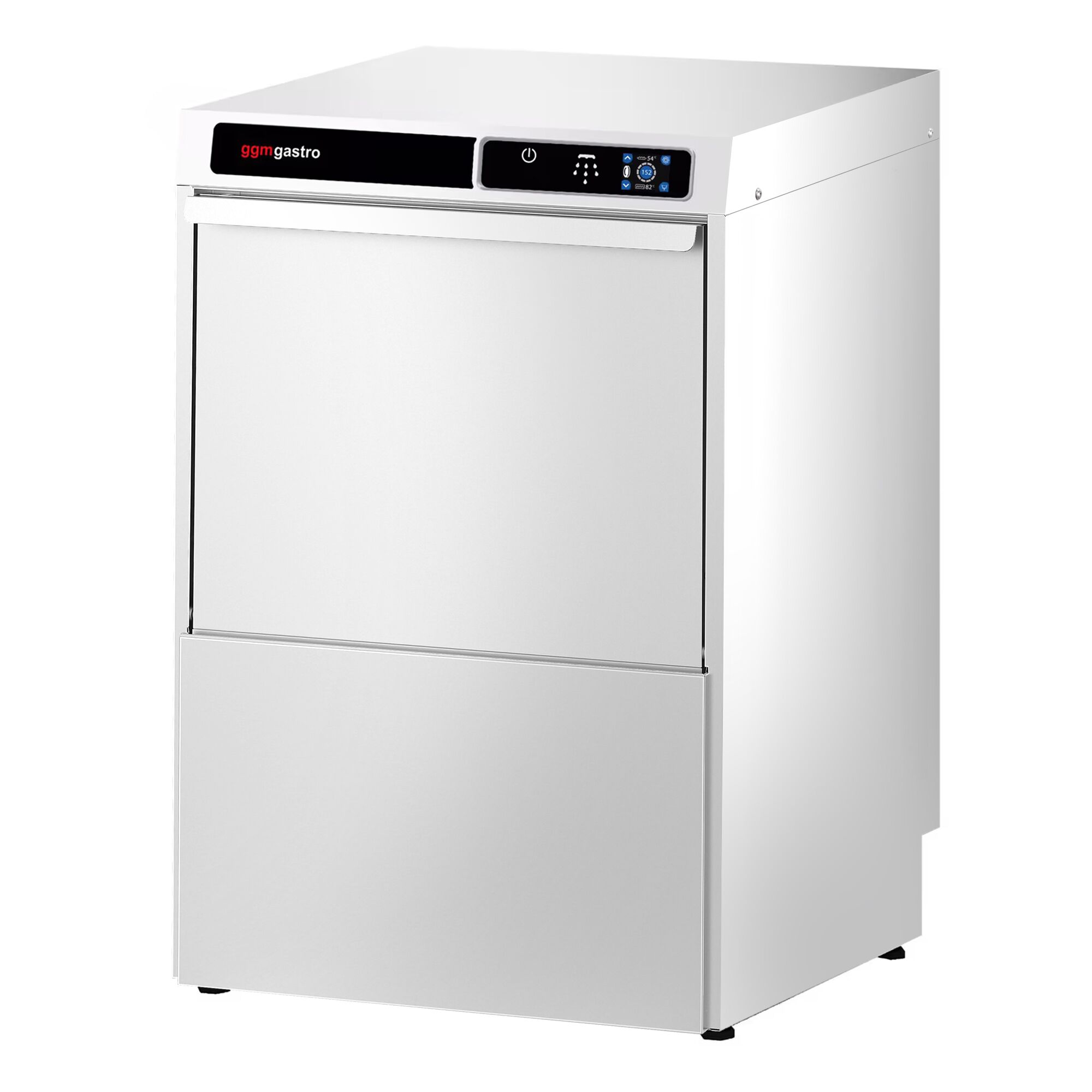 Doppelwandige Geschirrspülmaschine - Touch - 3,6 kW - inkl. Entkalker - mit Reiniger-, Klarspüler-& Abflusspumpe