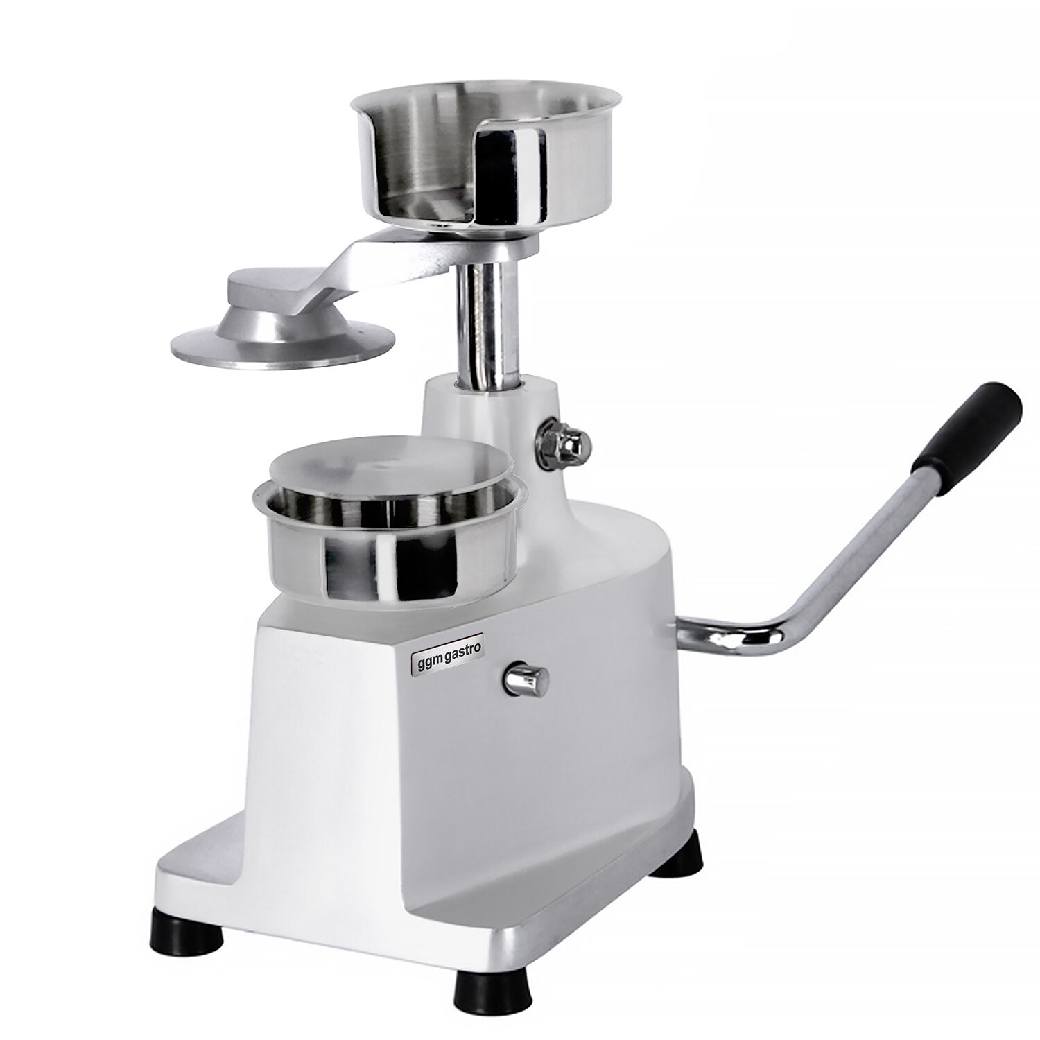 Machine à hamburgers manuelle - incl. moules à steak haché Ø 10 + 15 cm