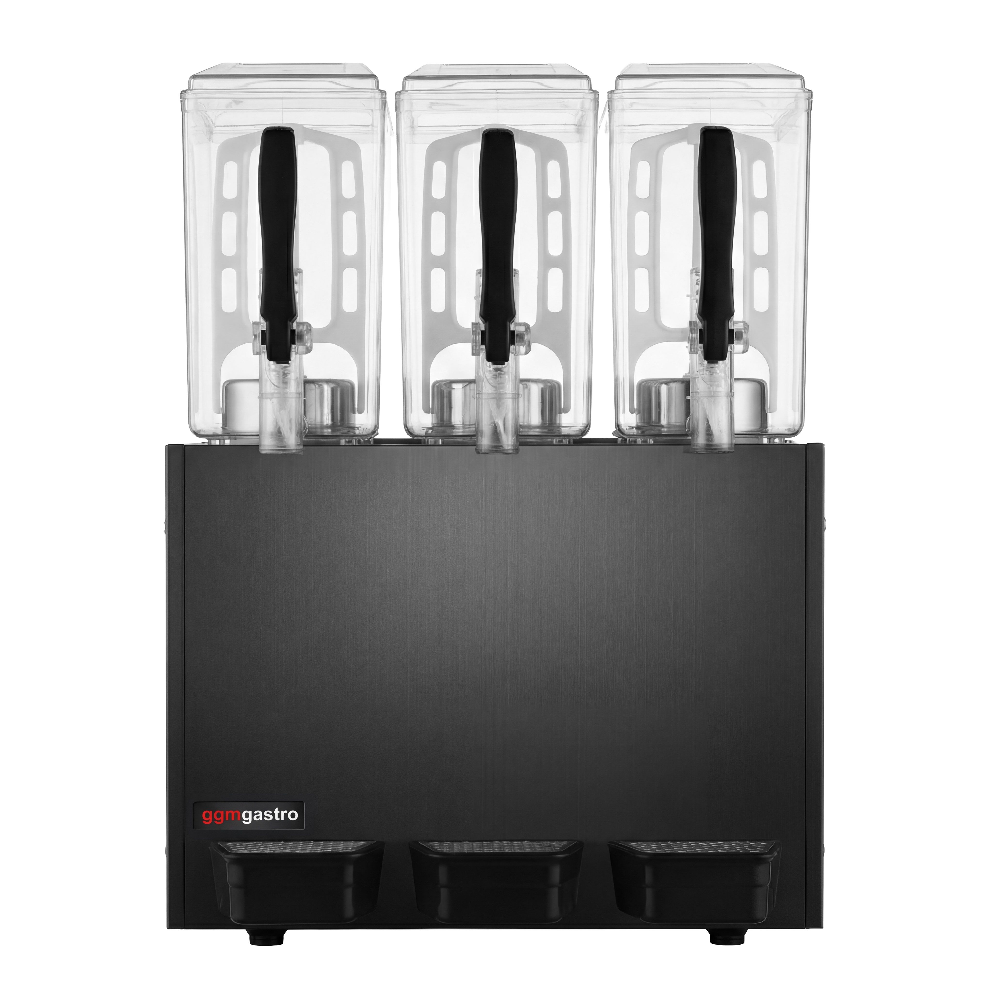 Distributeur de jus - 3 x 10 litres - Noir