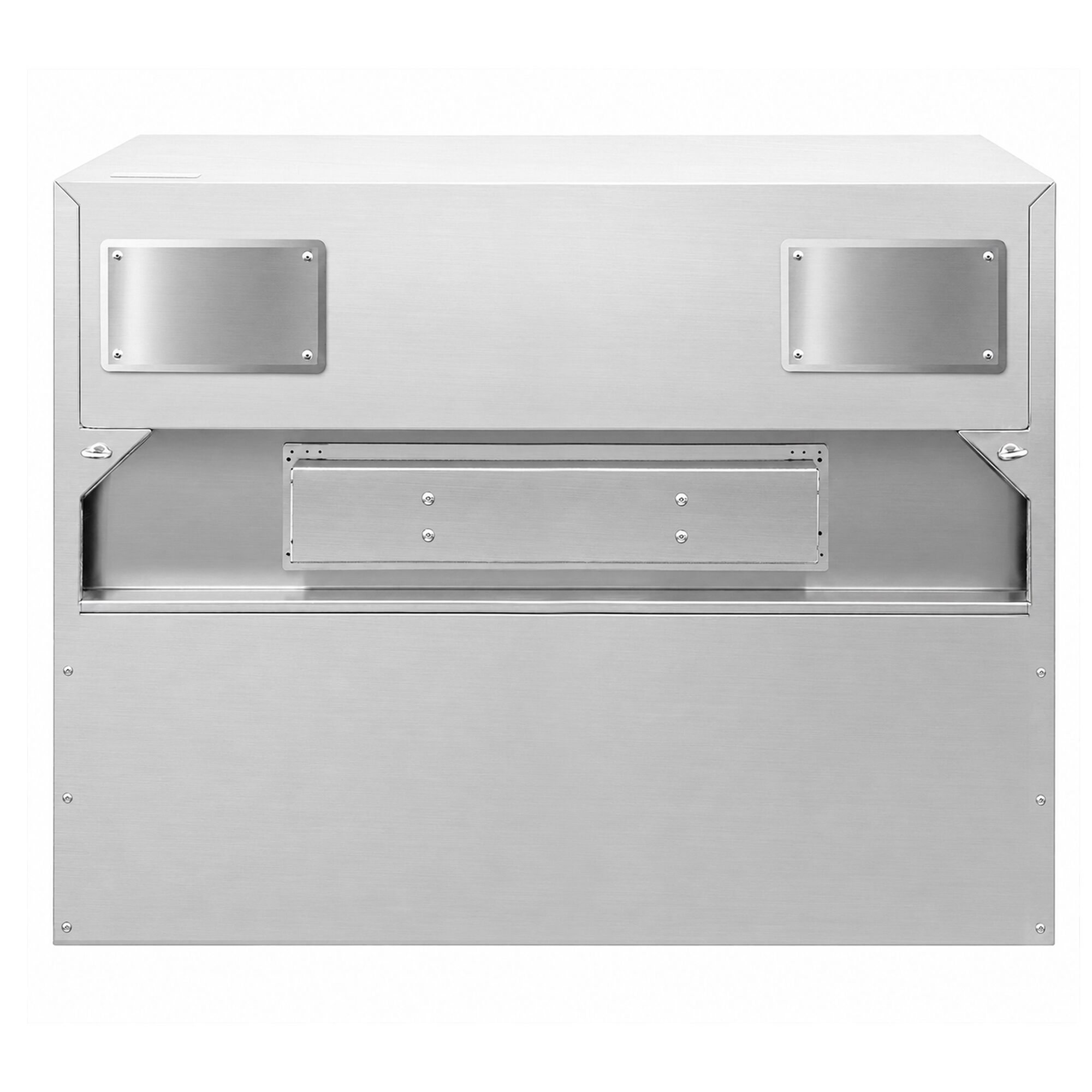 Induction box hood – 1200 mm – with filter & light – without motor