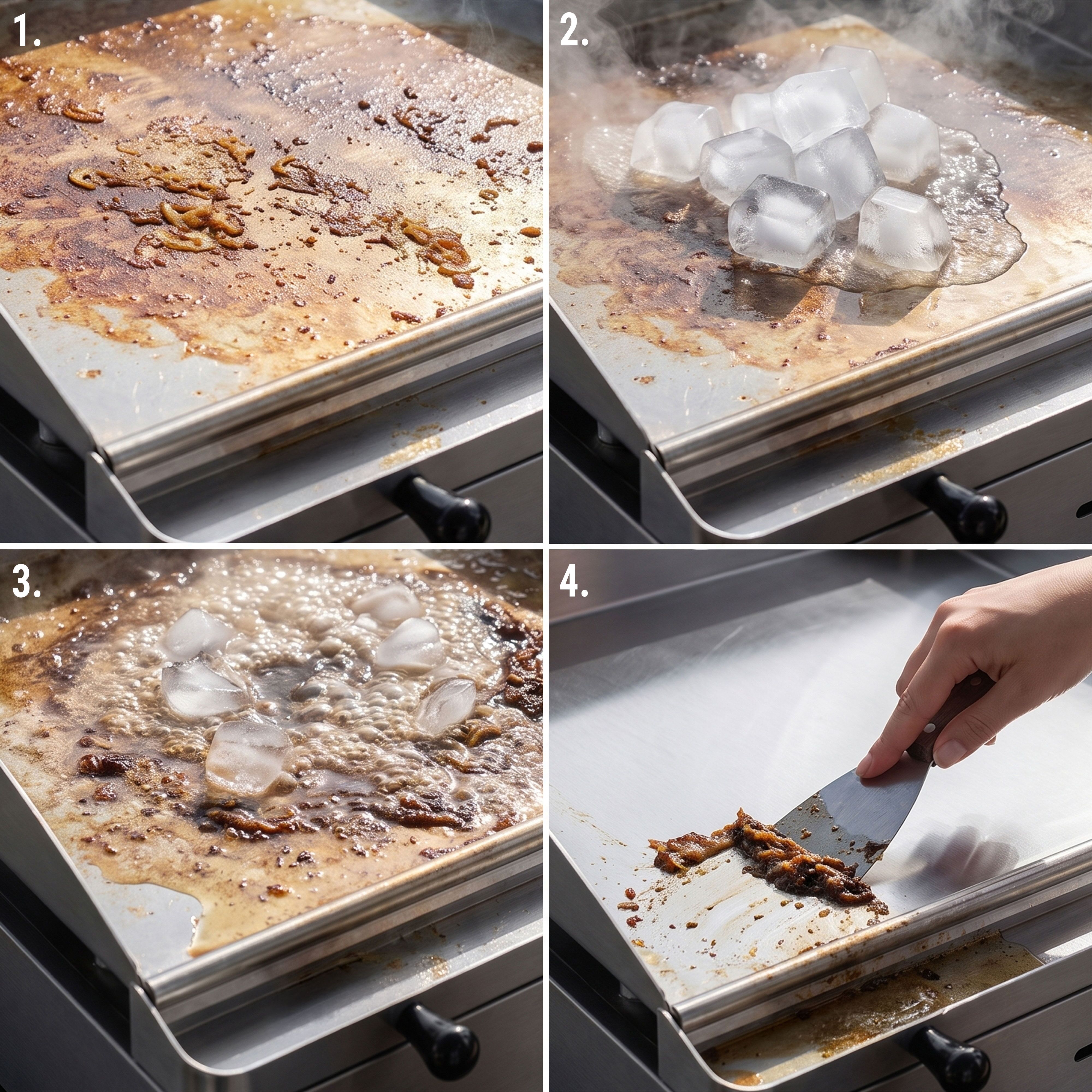Electric Griddle – 4 kW – Smooth – Cooking Surface: 555x400 mm