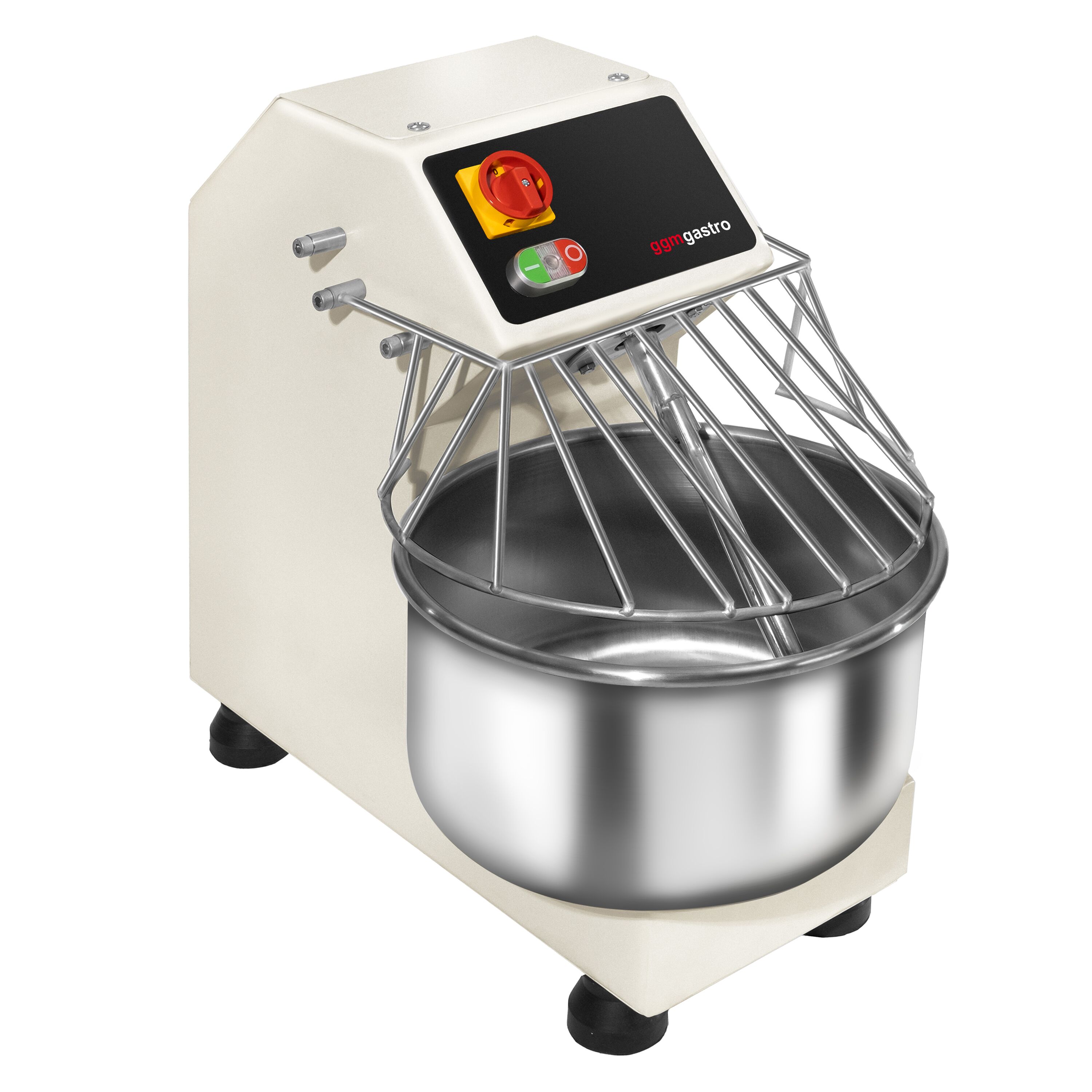 Pétrin à Pâte / Pétrin à spirale - 16 Litres / 5 kg - avec Cuve Fixe - 230 V