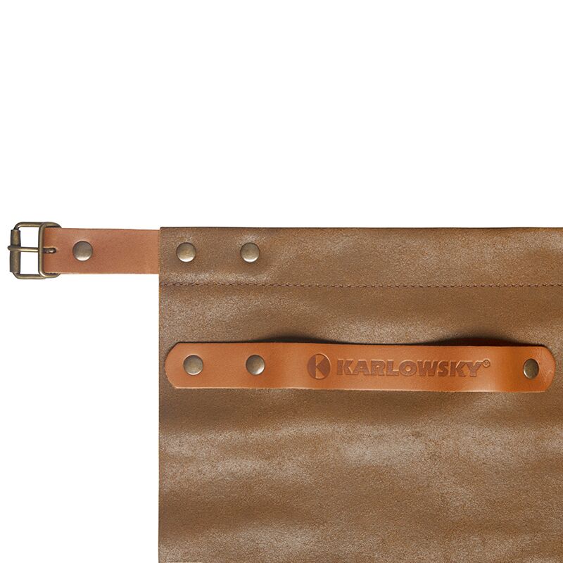 KARLOWSKY | Tablier en cuir - Toffee