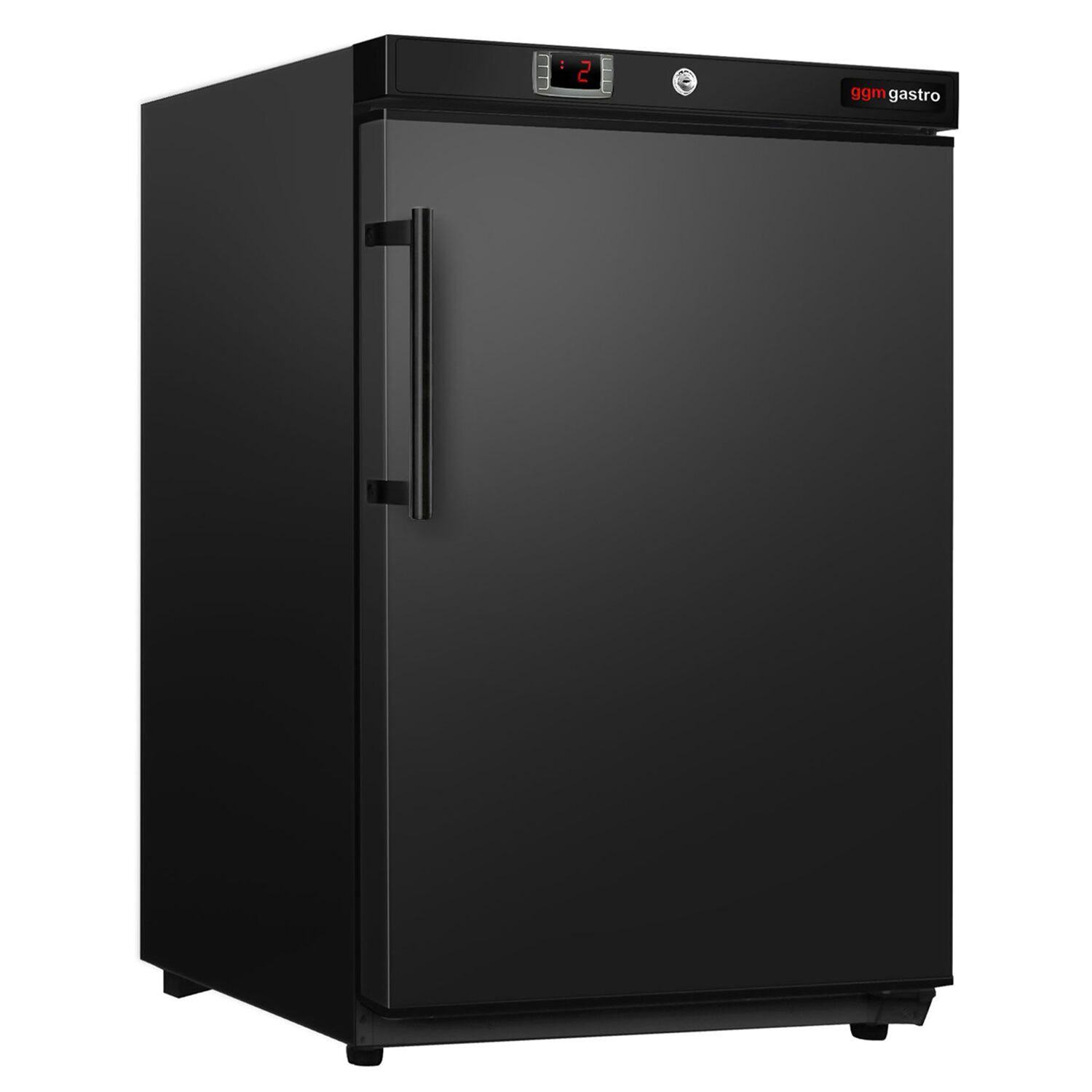 (2 pièces) Mini réfrigérateur de stockage ECO – 200 litres – avec 1 porte – intérieur de la porte en plastique – Noir