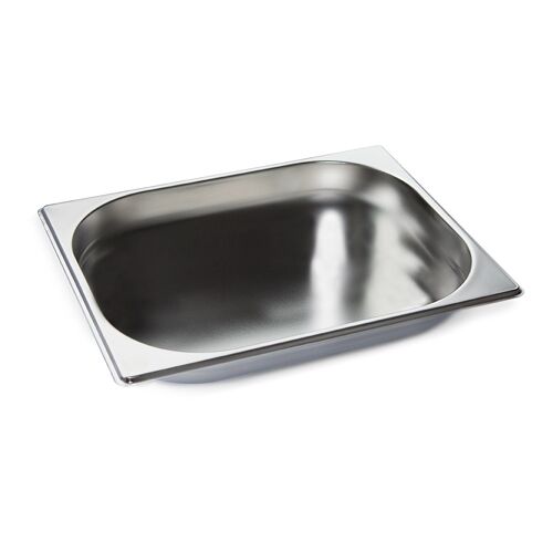 Bac GN 1/2 en inox - Hauteur : 20 mm