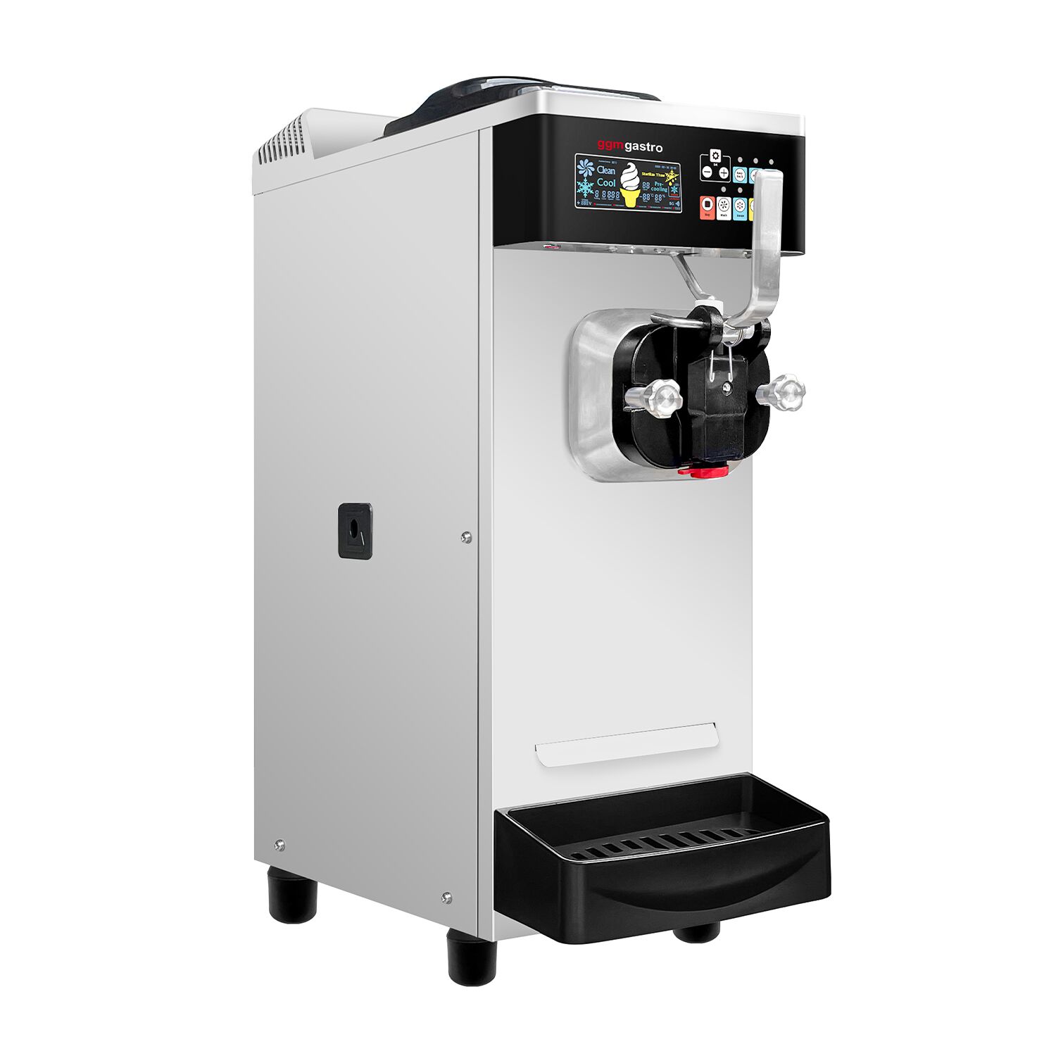 Machine à glace à l’italienne - 20-26L/h - 1,6kW - À poser