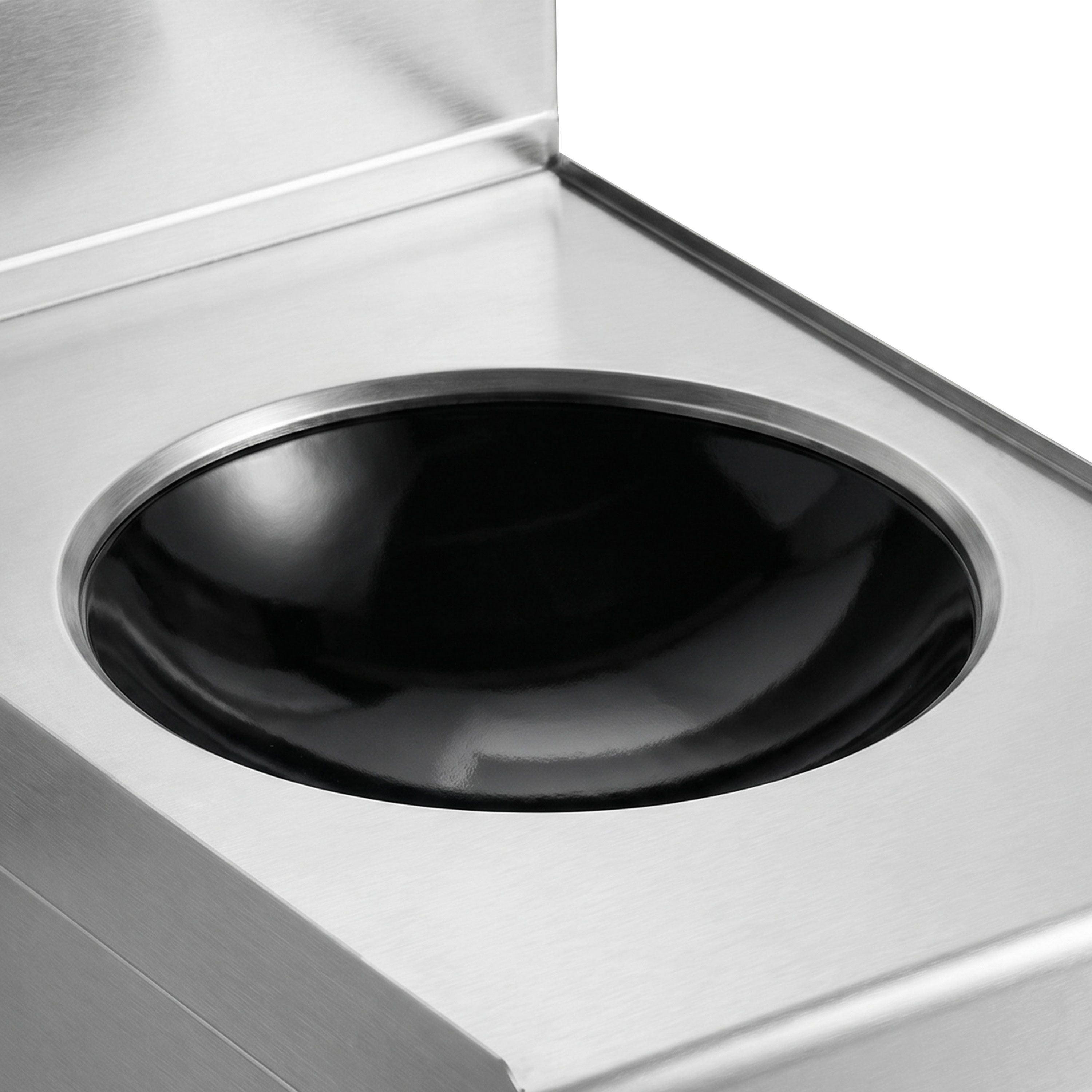 Wok à induction - 3,5 kW - incl. soubassement avec 1 porte