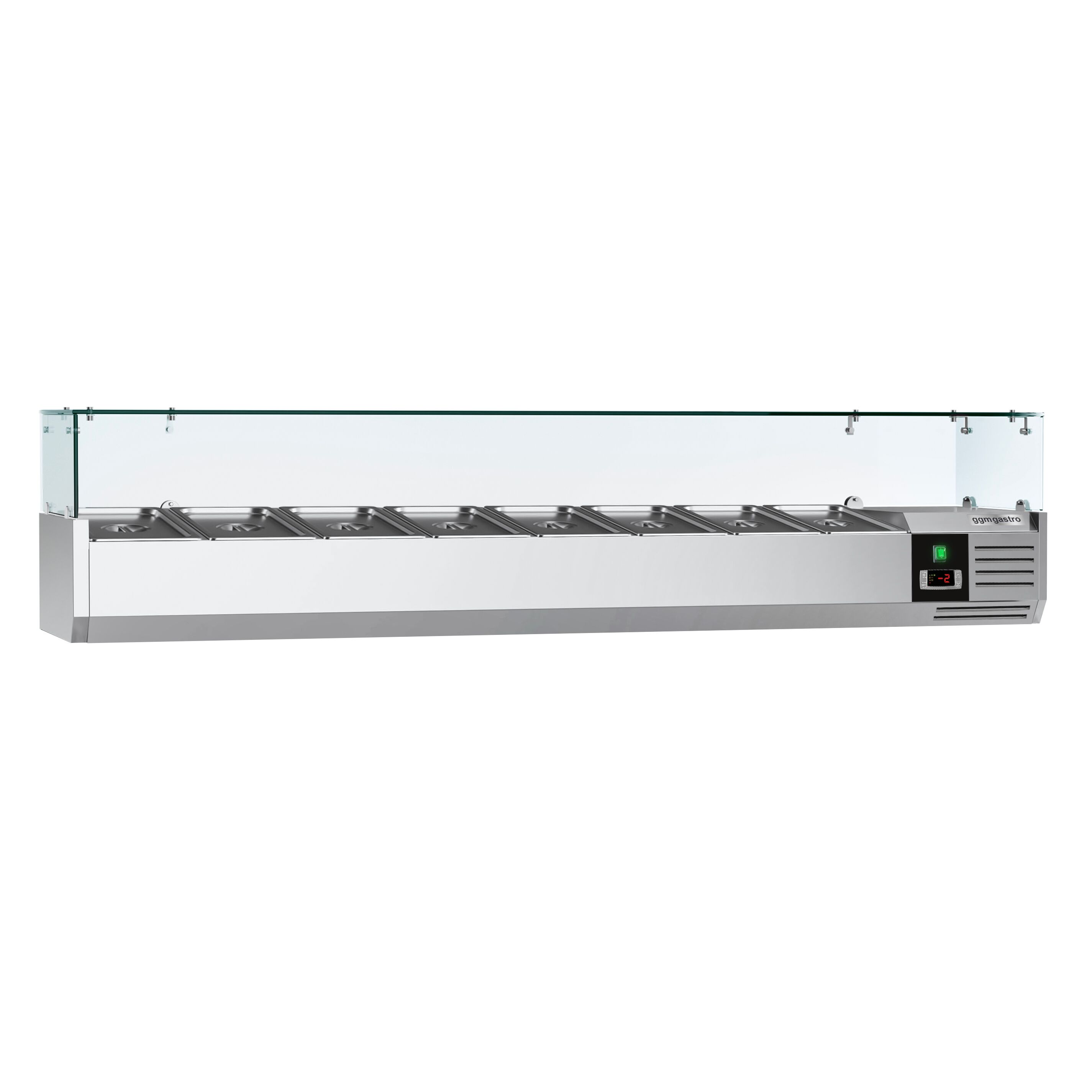 Vitrine Réfrigérée à Ingrédients PREMIUM - 1800x395mm - 8x GN 1/3