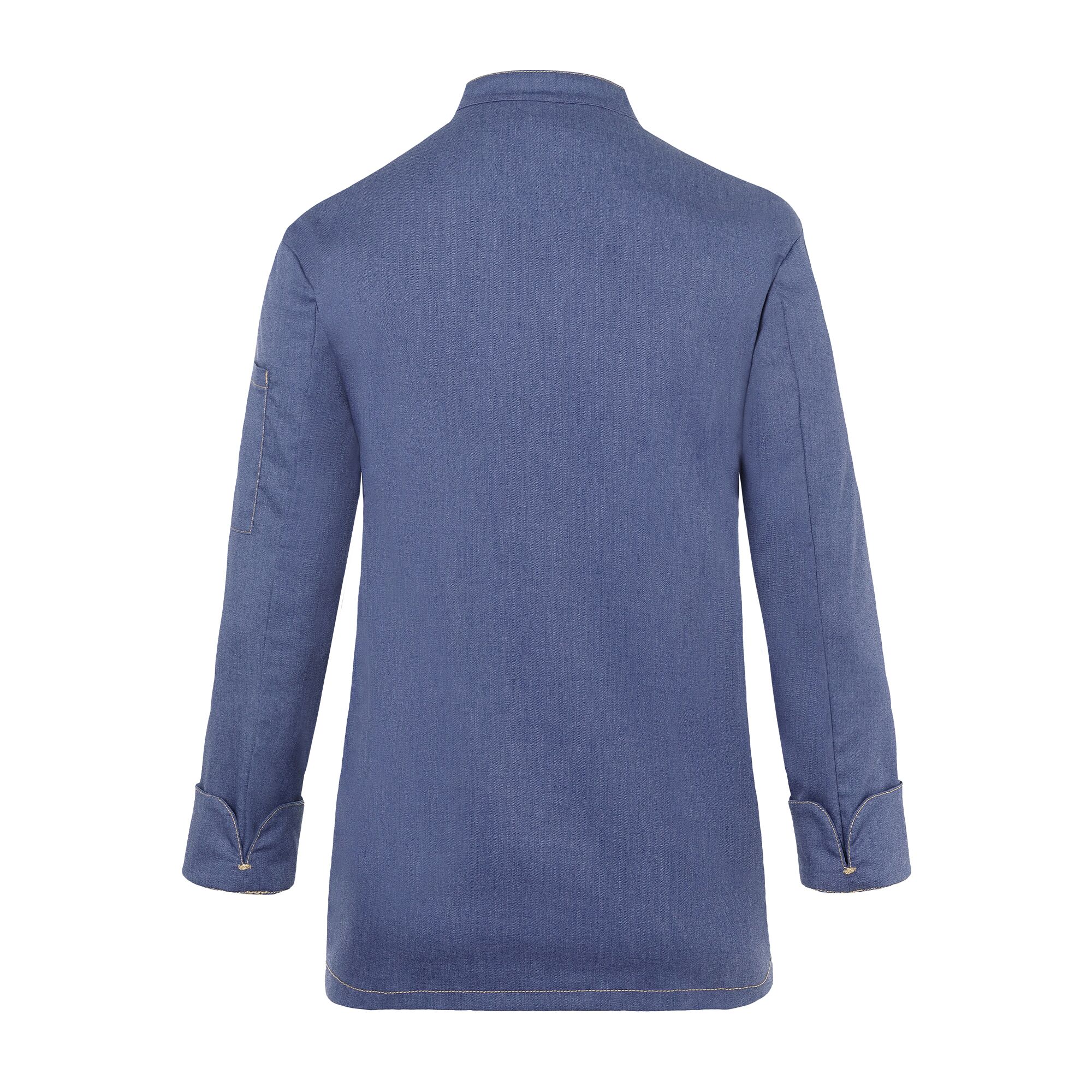 KARLOWSKY | Veste de cuisine femme style jeans - Bleu Vintage - Taille : 34