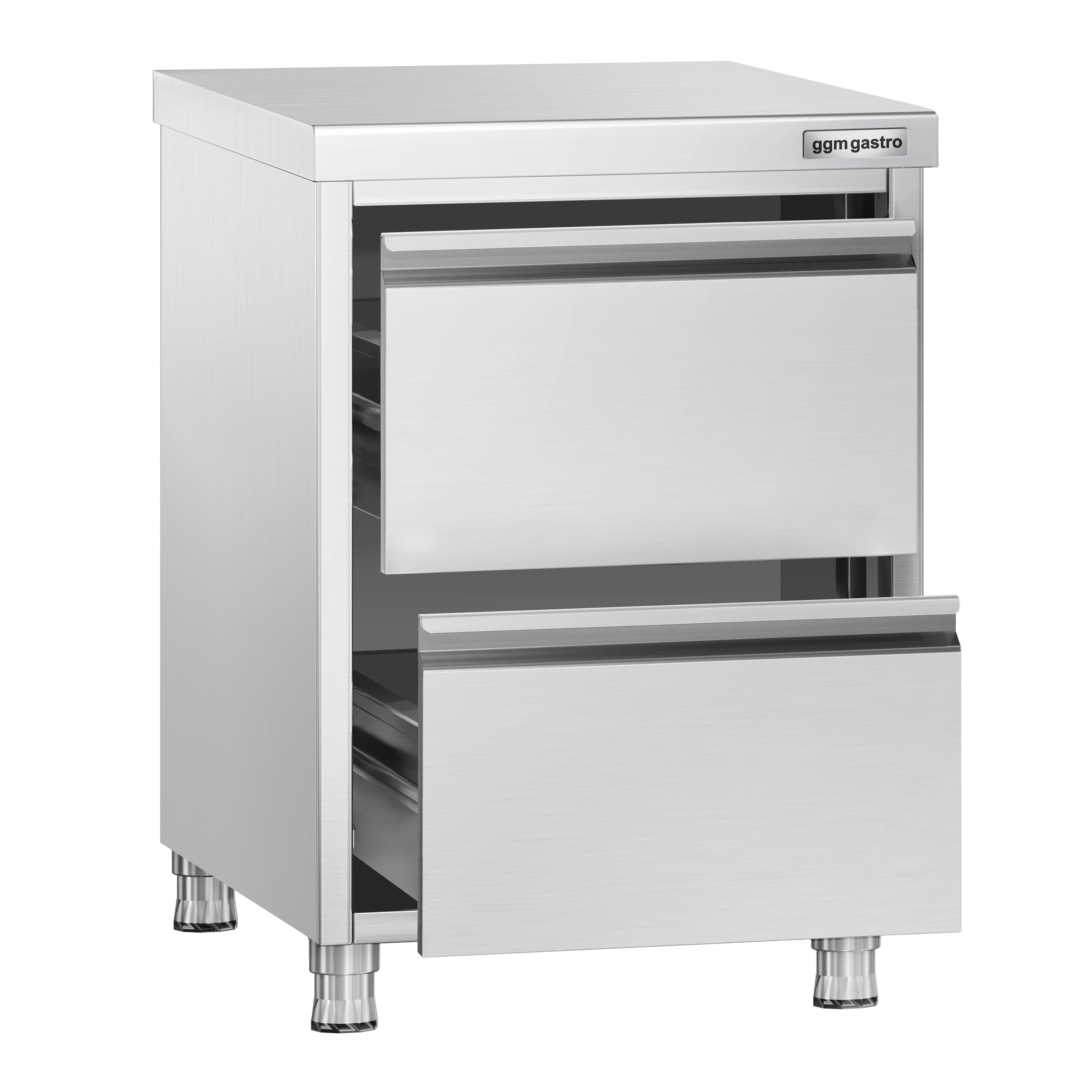 Schubladenschrank PREMIUM mit 2 Schubladen - 500x700mm