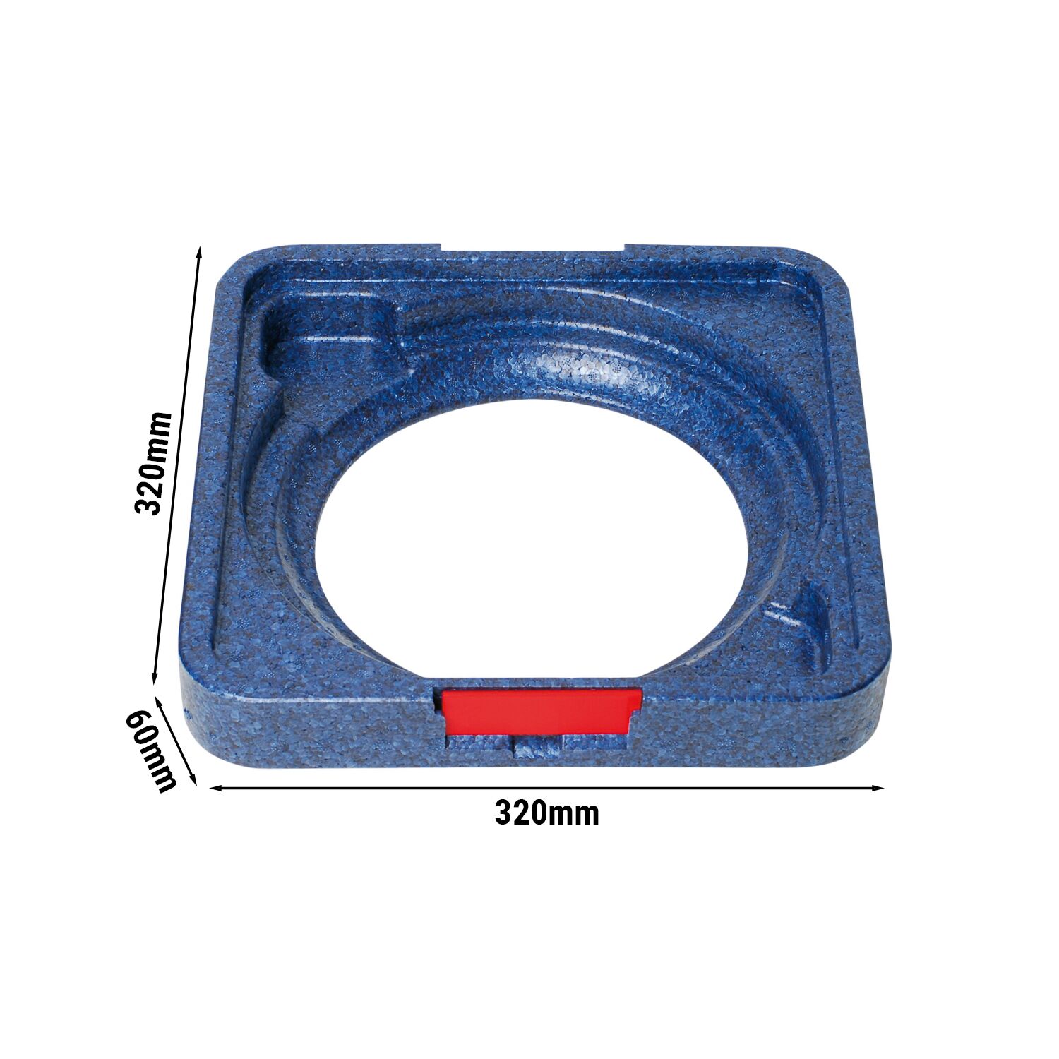 (22 pièces) THERMO FUTURE BOX | Dinner-Box PLATTER RING - Bleu