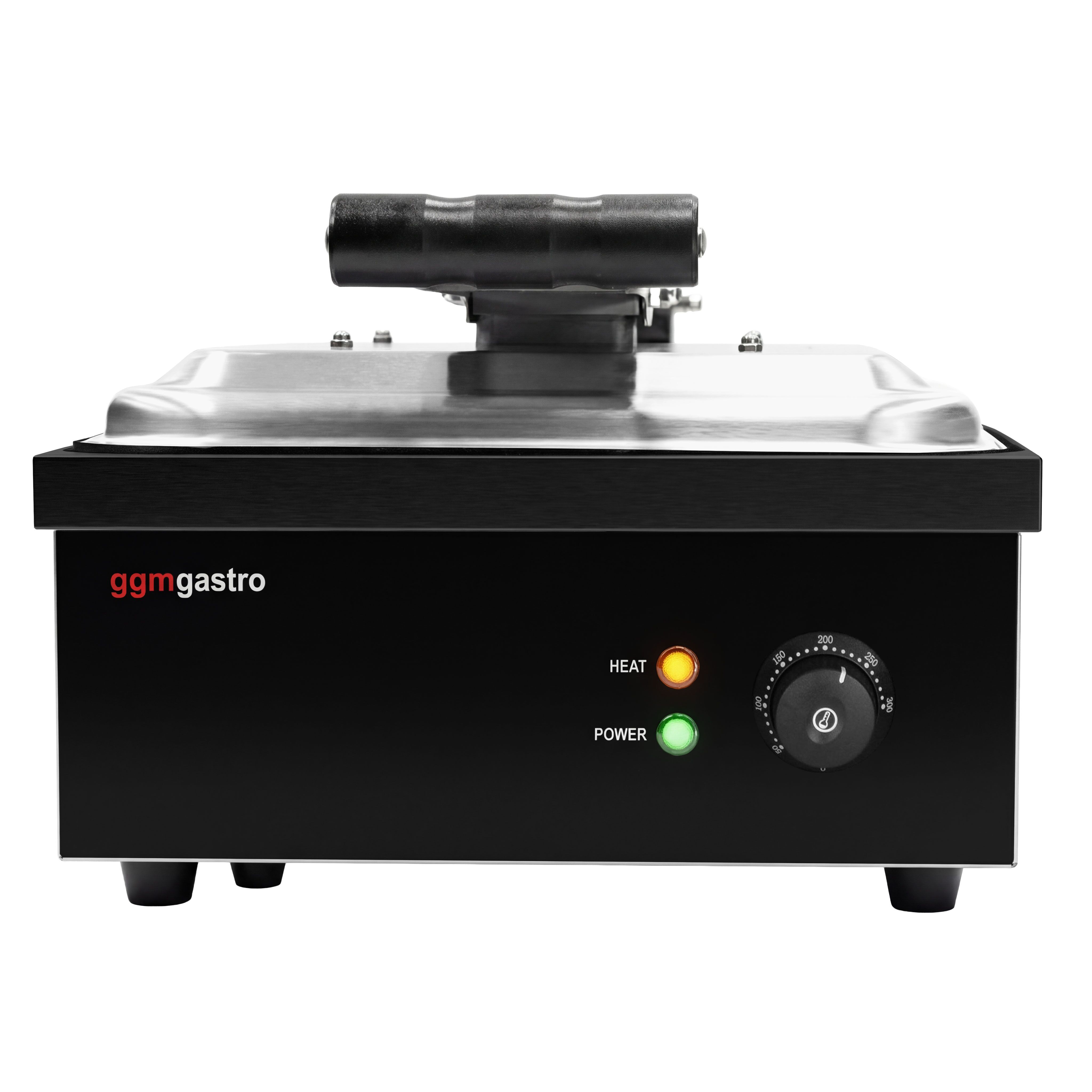 Presse à Panini / Gril de contact - 2,2kW -  Plaques lisses - Surface de cuisson : 350x330mm