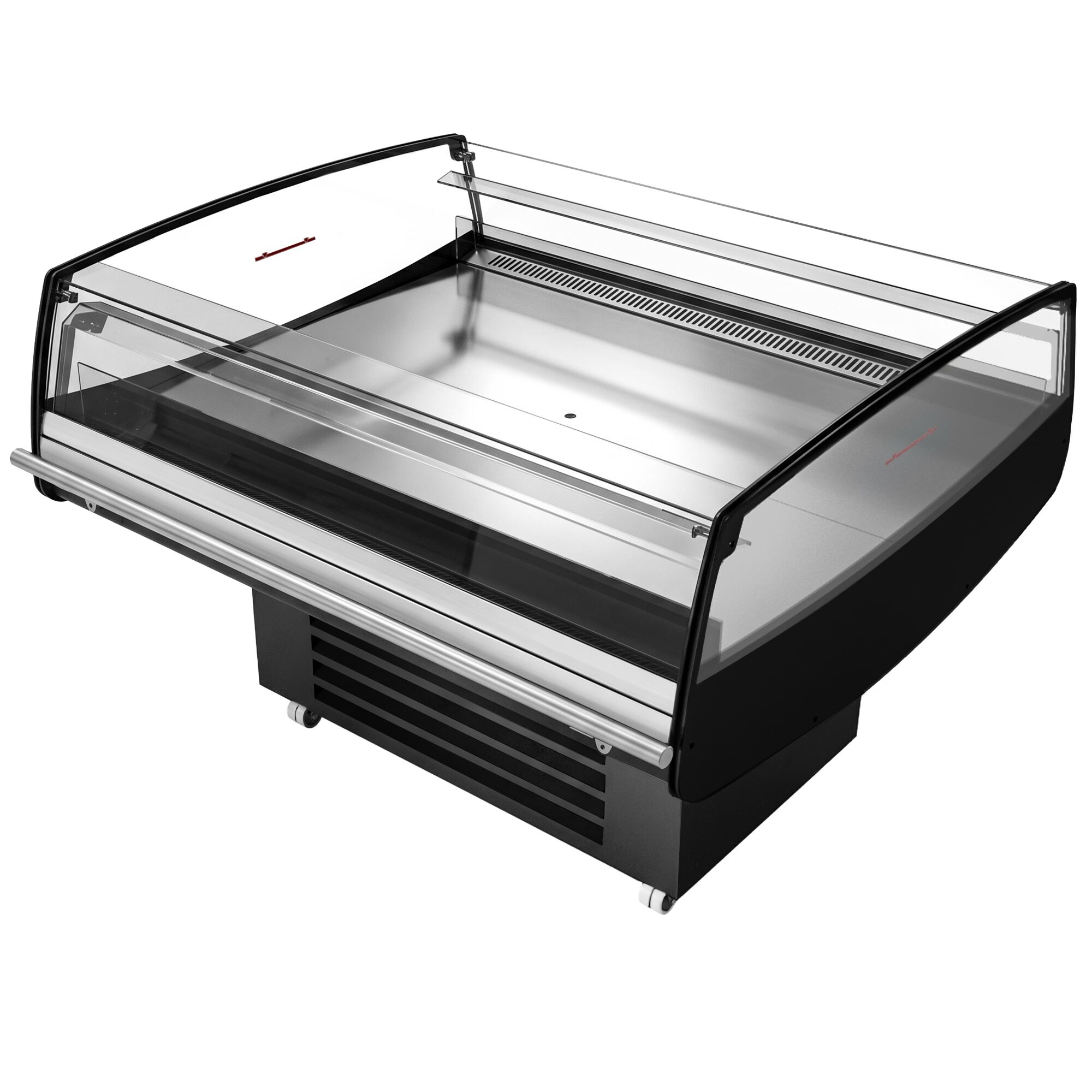 Commercial Island Chiller - 1250x1058x1441mm - 230 Litres – tiltable display surface