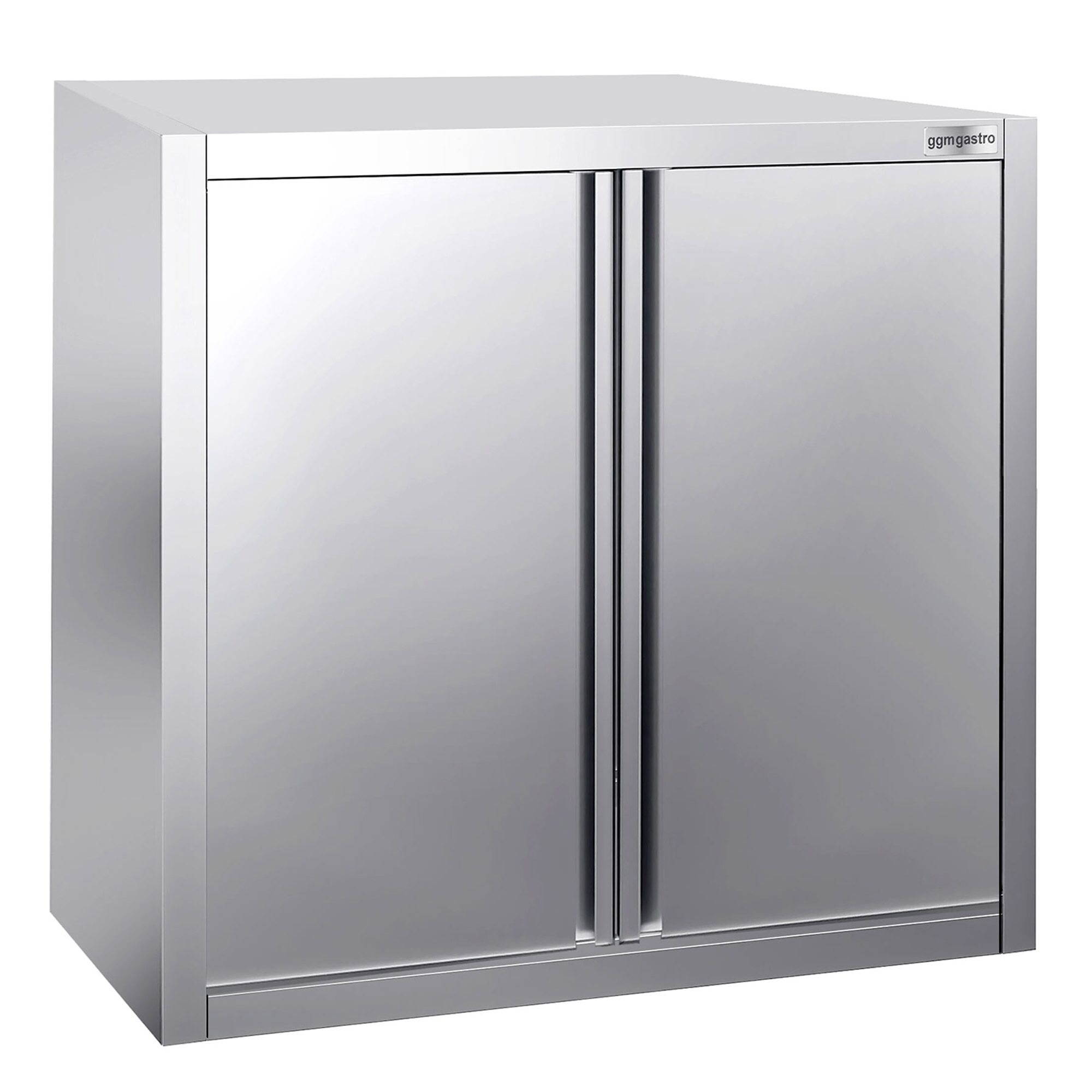 Armoire murale en acier inoxydable PREMIUM - 800x400mm - avec portes coulissantes - 1000mm de haut