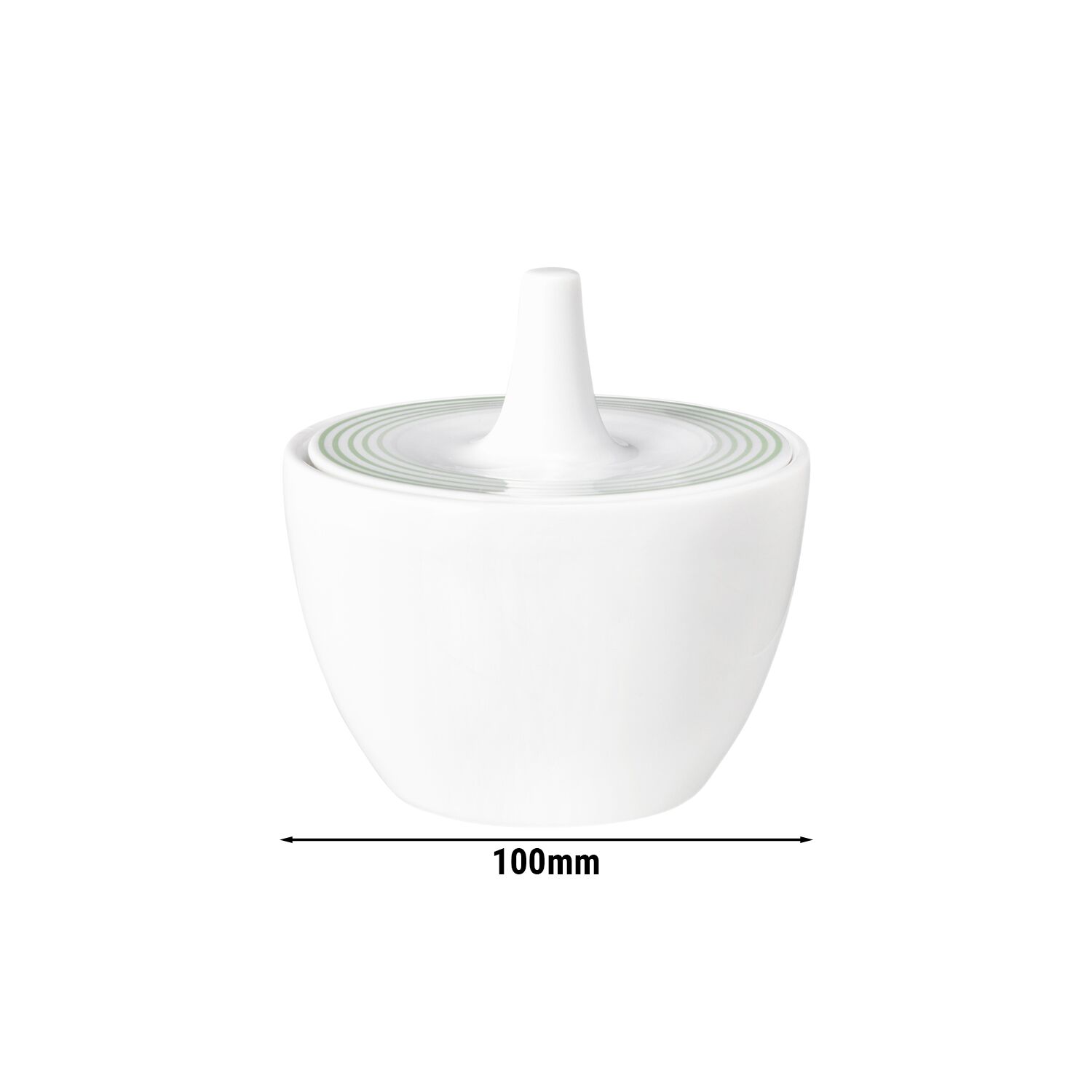 (1 pièce) SELTMANN WEIDEN | Sucrier - 0,27 litre - Sauge         