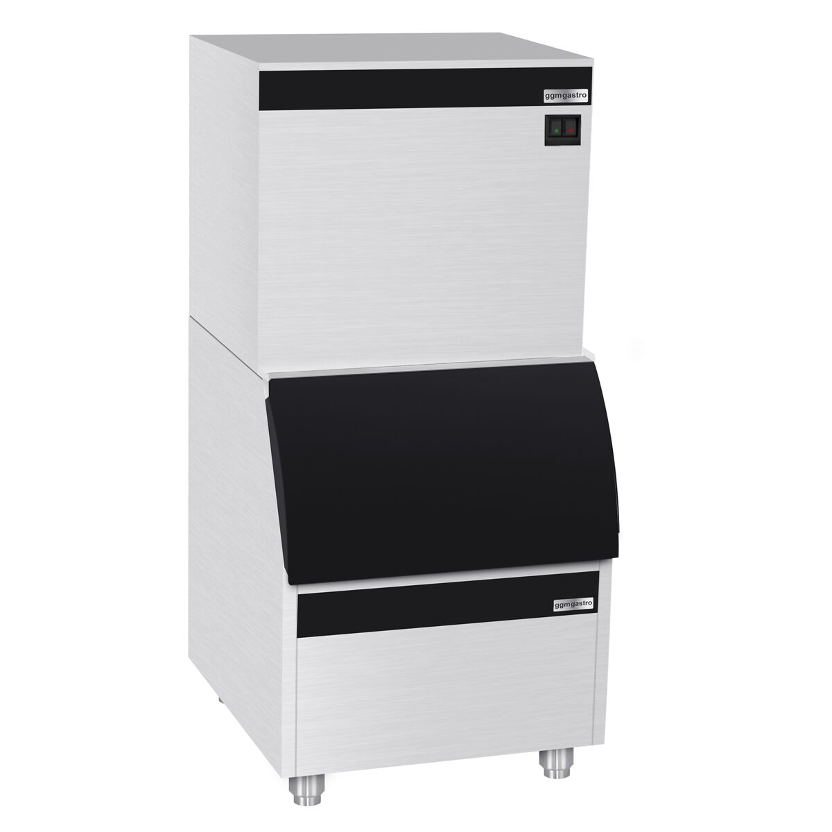 Machine à glaçons - Cubes - 230 kg/24 h - y Bac à glaçons
