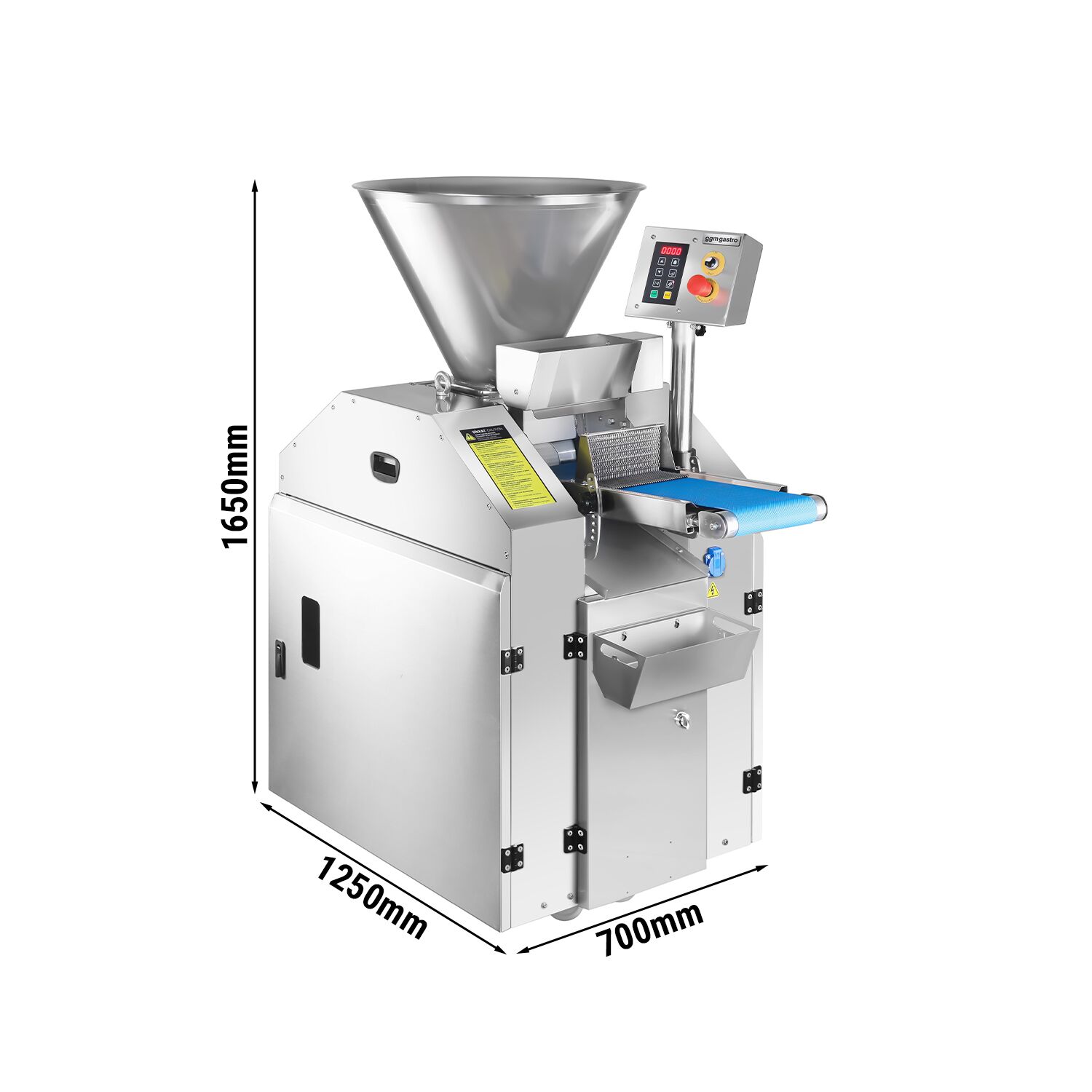 Dough Divider - 1.5kW - Weight Range: ~100-600g - Capacity: 60kg - max. 2000pcs/h