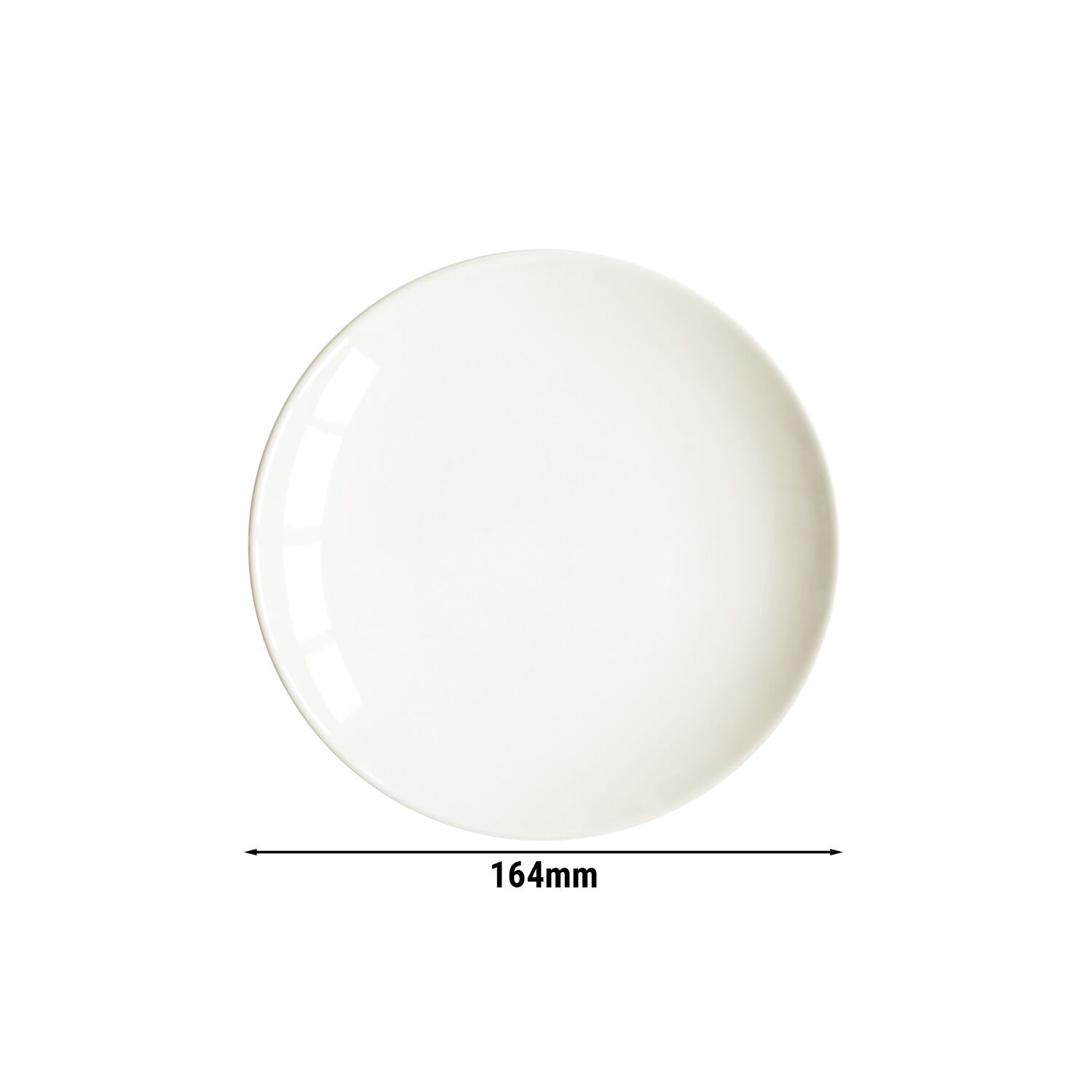(6 pièces) SELTMANN WEIDEN | Assiette coupe – plate – Ø 165 mm