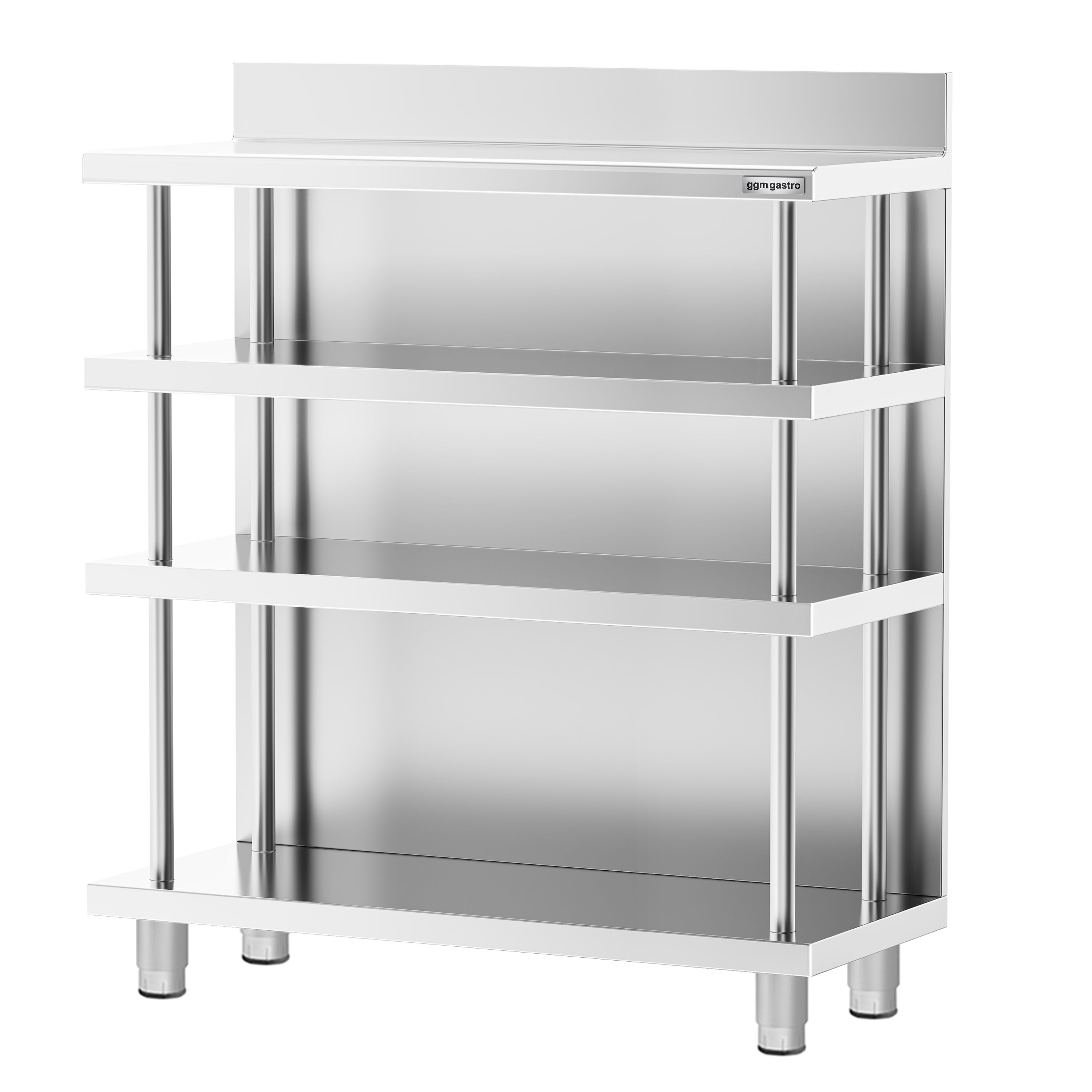 Table de préparation de cocktail - Acier inoxydable - 1000x400mm - avec étagère basse