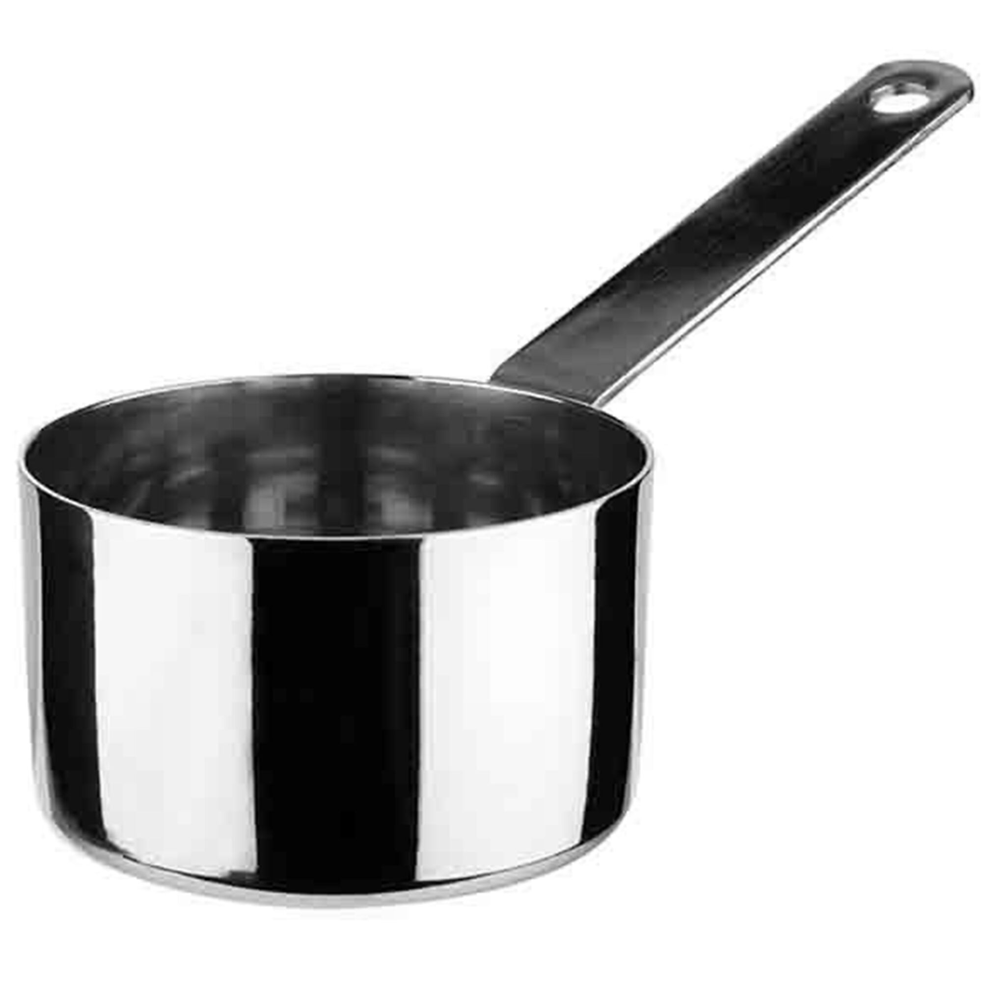 (36 pcs) Mini poêle POLARIS - Acier inoxydable - 0,12L - Ø70mm - Hauteur:45mm