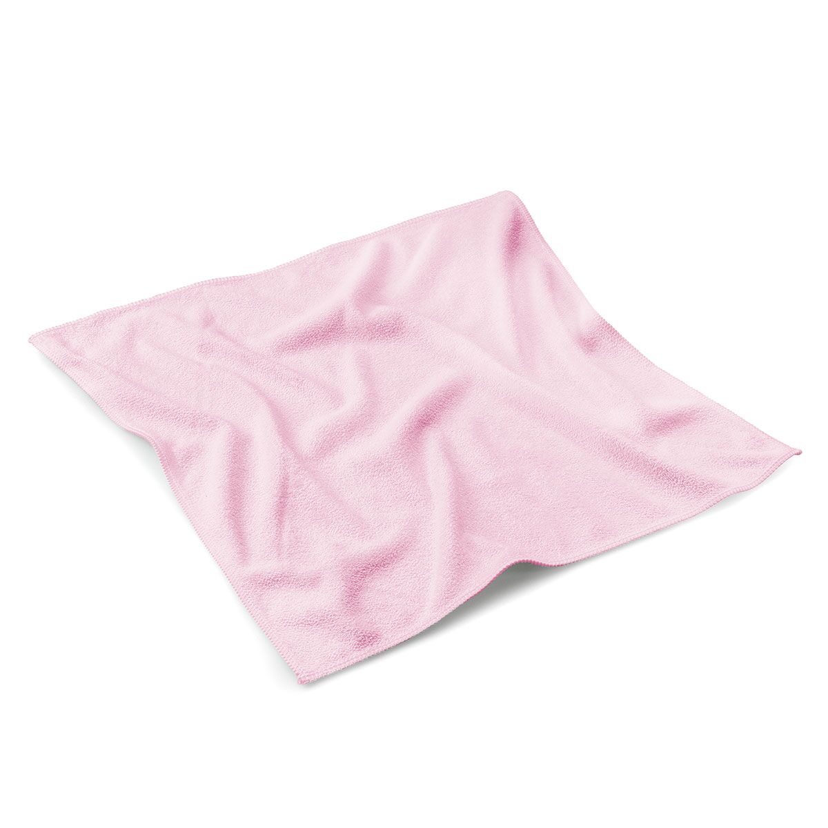 (10 pcs) Lavettes en microfibre - 40x40cm - Rose