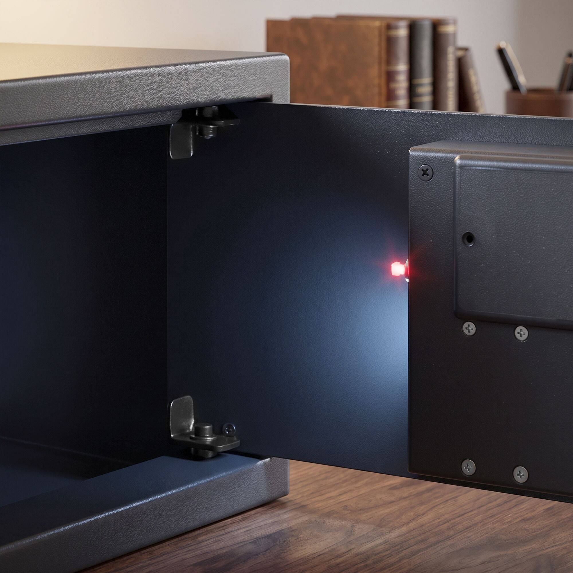 Coffre-fort électronique de chambre – avec écran LCD – 3 modes d'ouverture