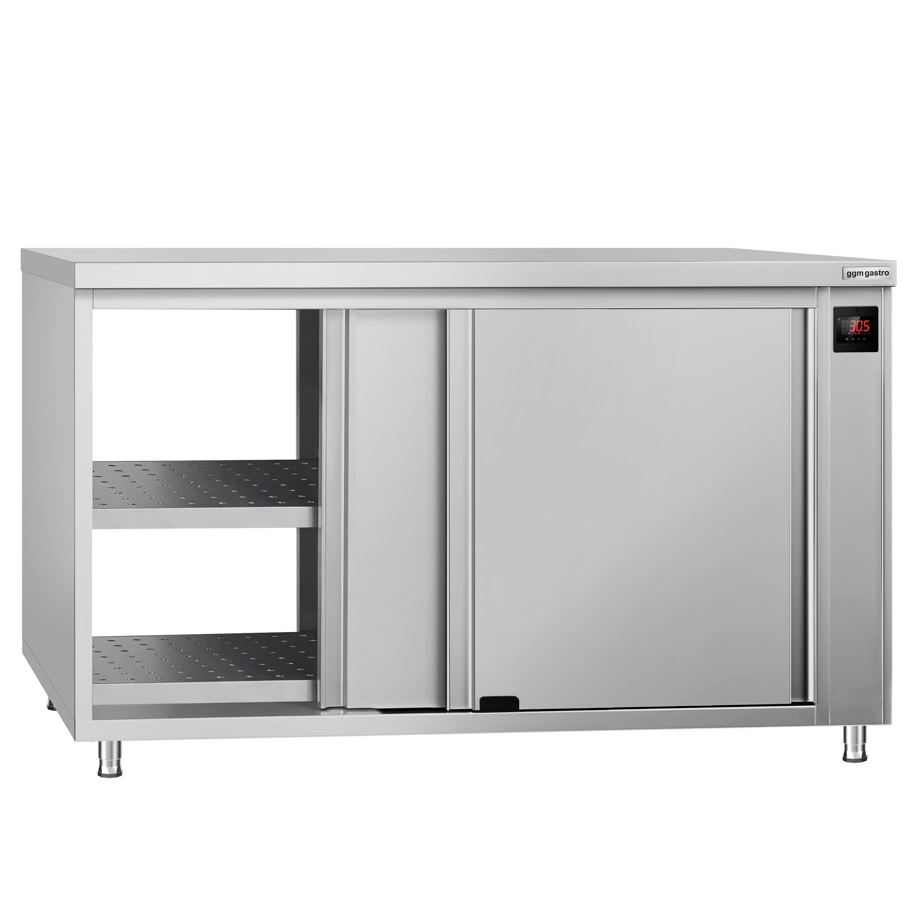 Armoire chauffante professionnelle - 1.5kW - 1 étagères - 1400x600x870mm