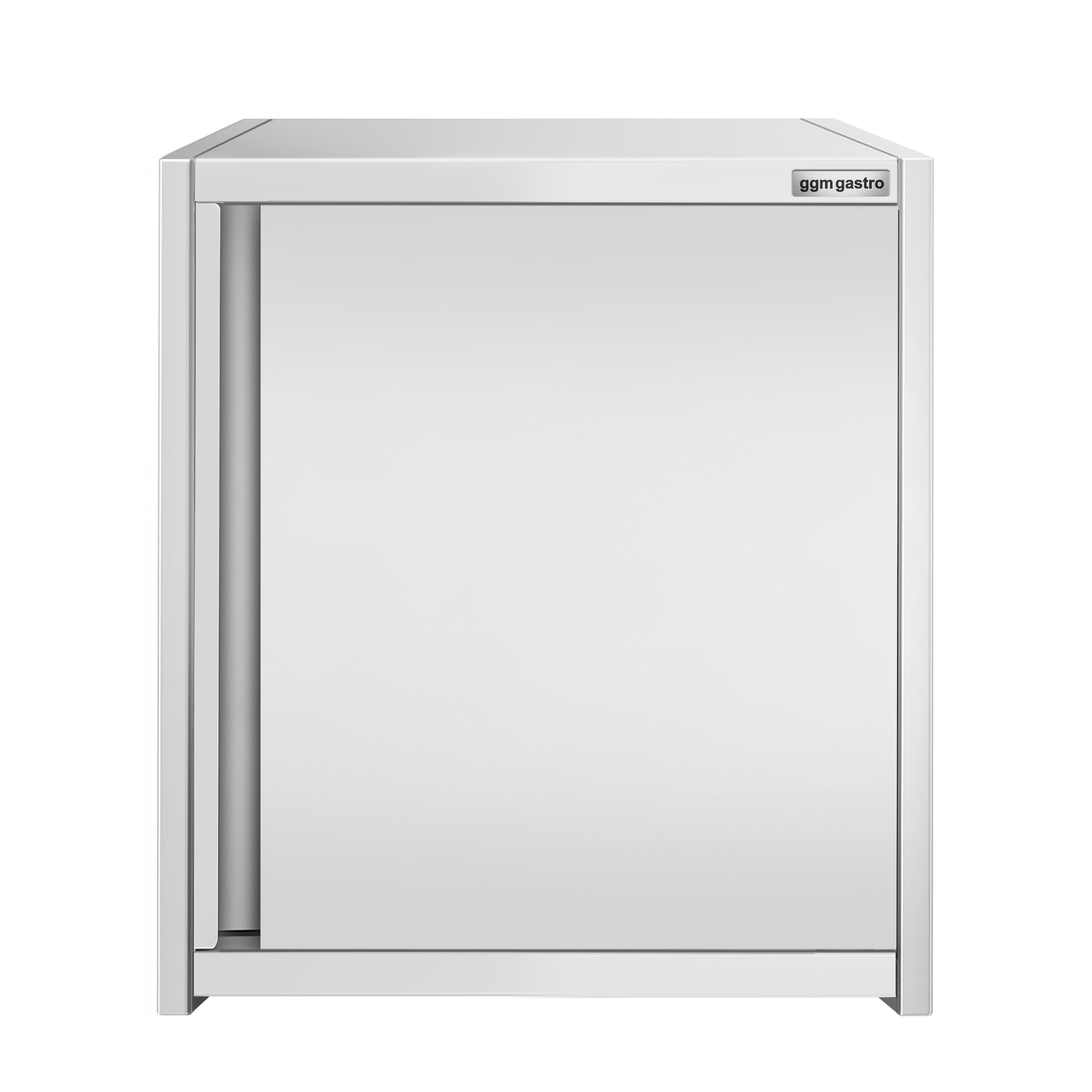 Armoire murale en acier inoxydable PREMIUM - 600x400mm - avec portes battantes - 650mm de haut