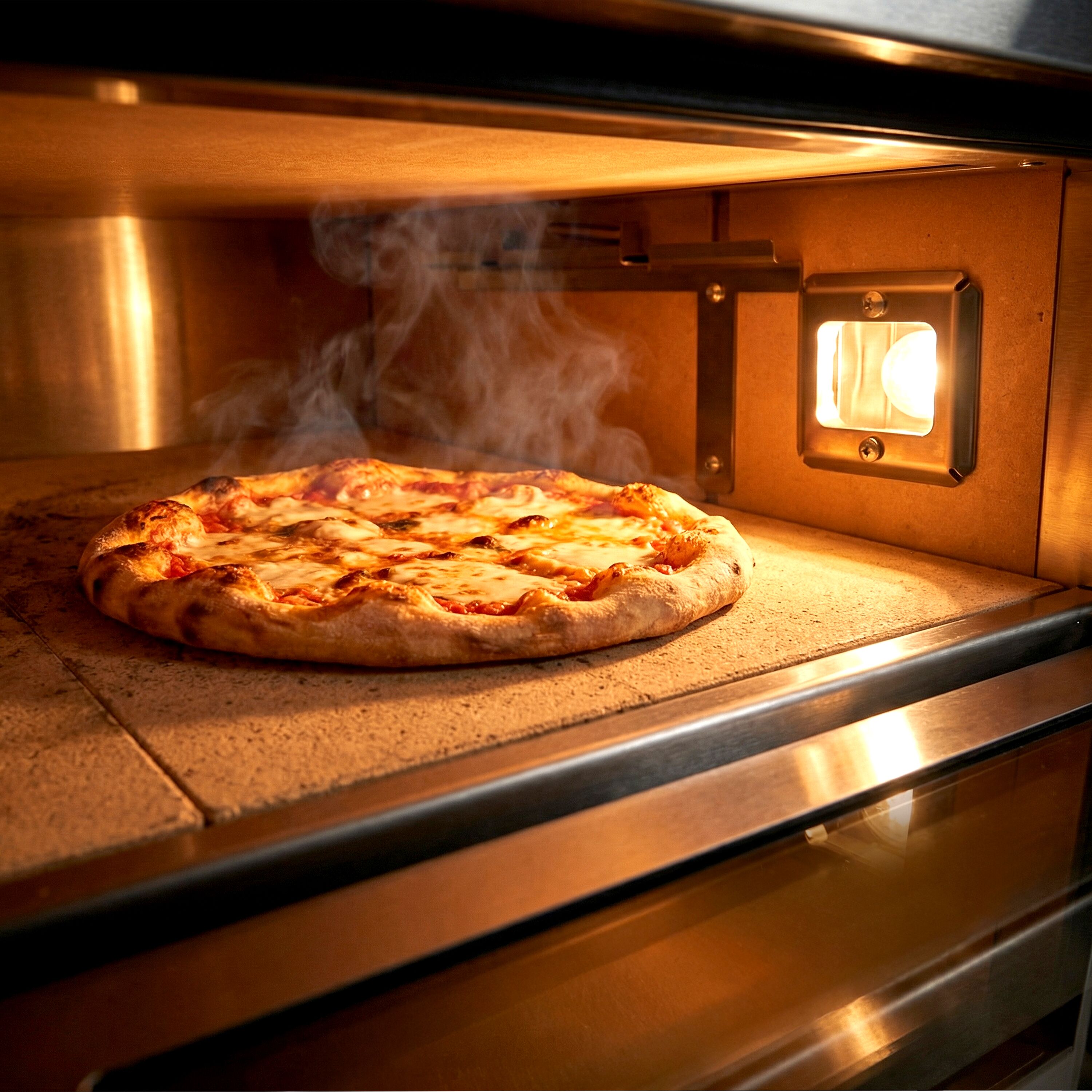 Four à pizza électrique – 6+6 x 30 cm (large) – Manuel