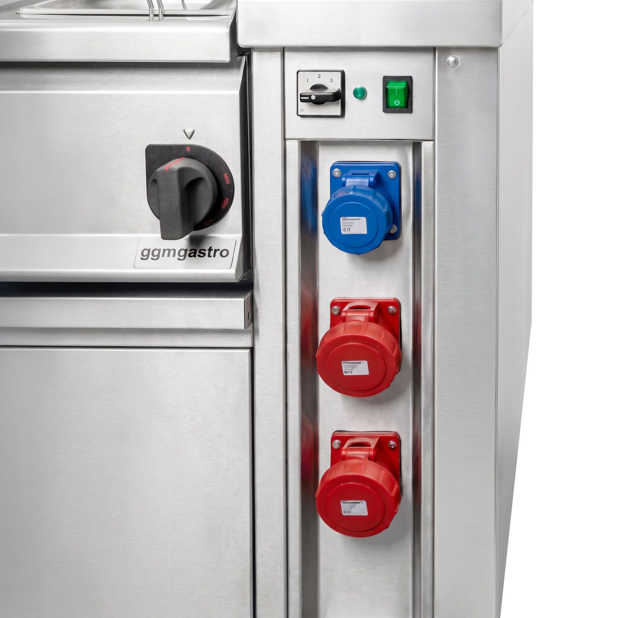 Station de cuisson mobile - 1600 x 850 mm - Hauteur : 1170 mm