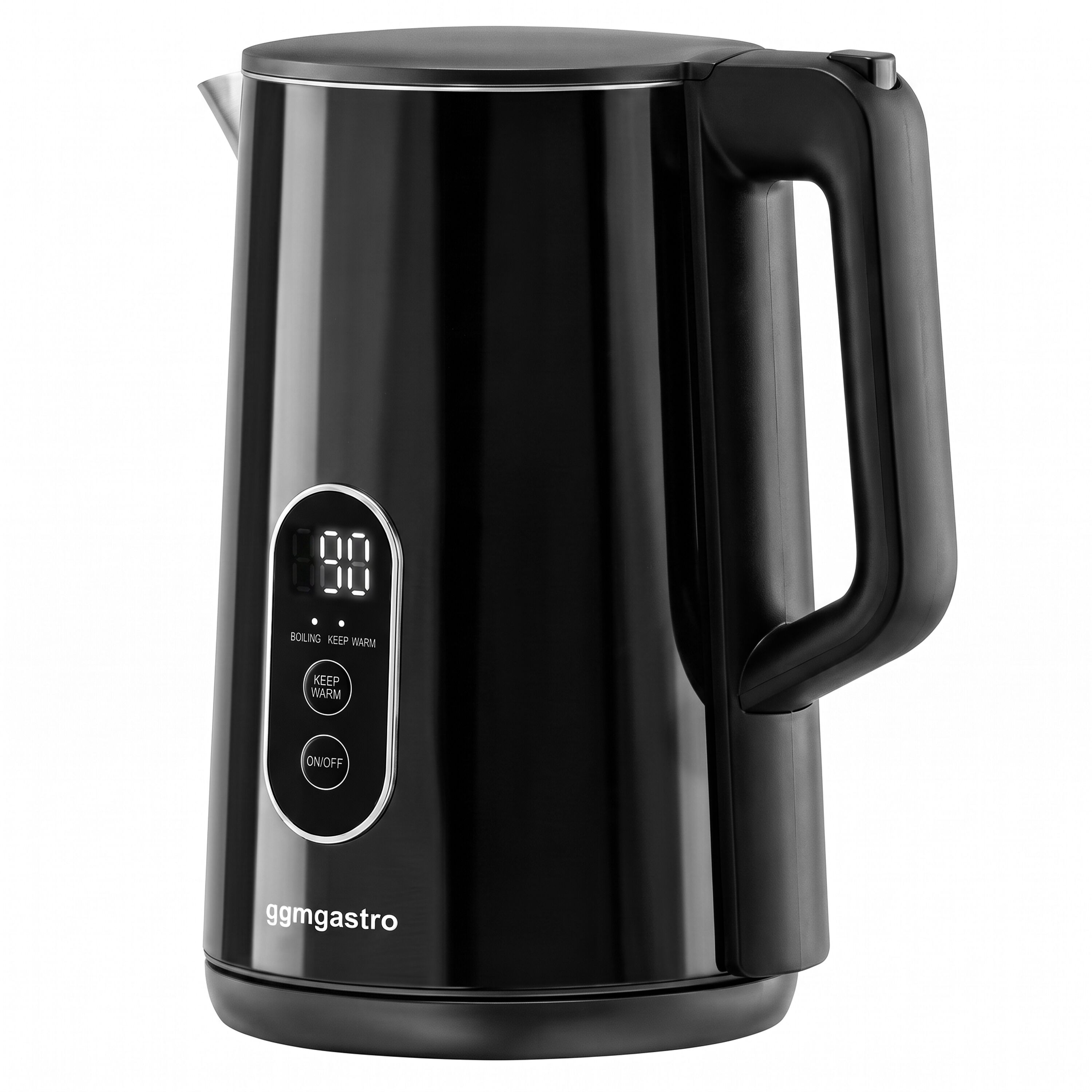 Su ısıtıcısı - 1,7 litre - 1,5 kW - Dijital - Siyah