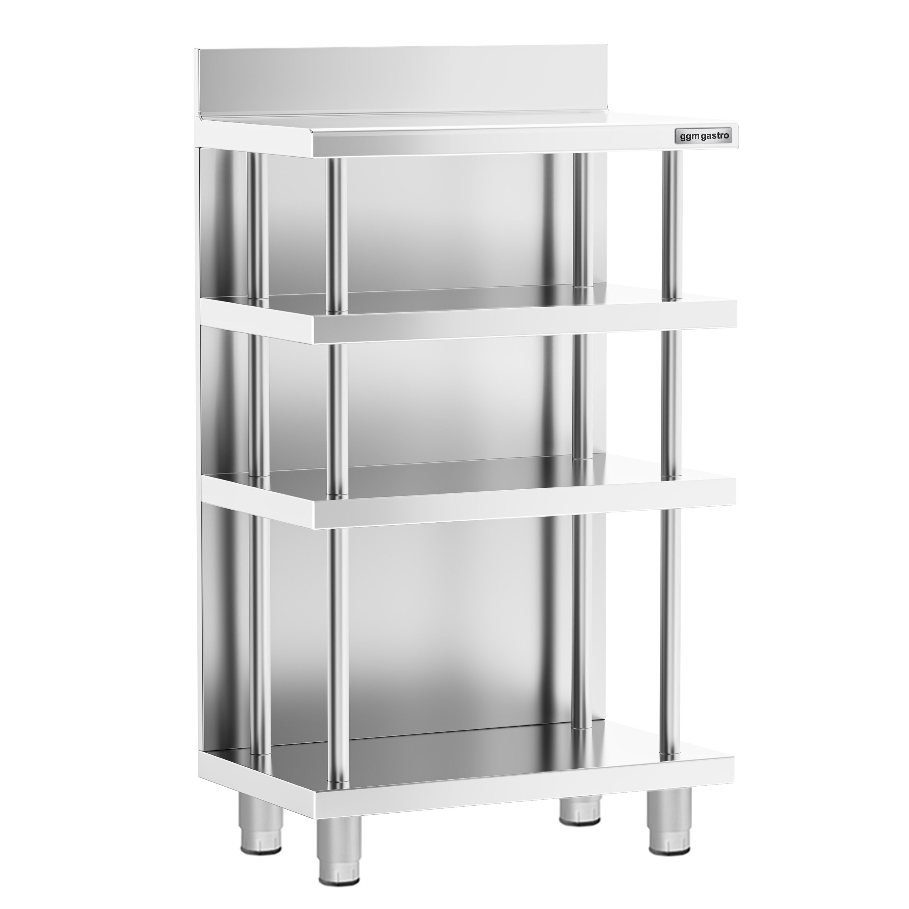 Table de travail de bar - Acier inoxydable - 600x600mm
