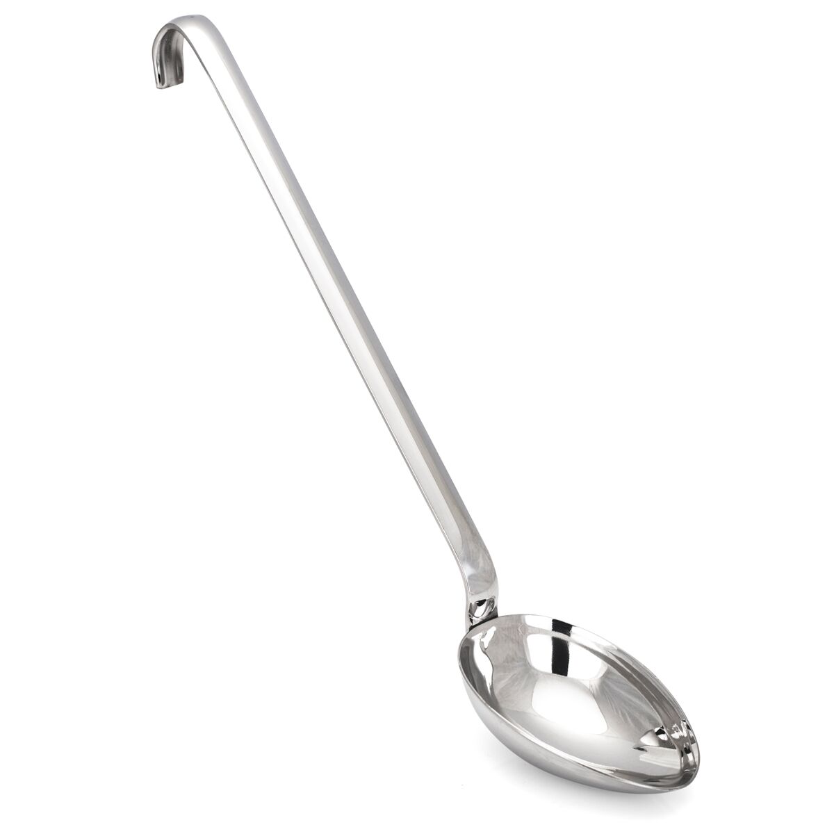 (4 Stück) Servierlöffel - Ø 70mm -  Länge: 270mm - tief - Edelstahl