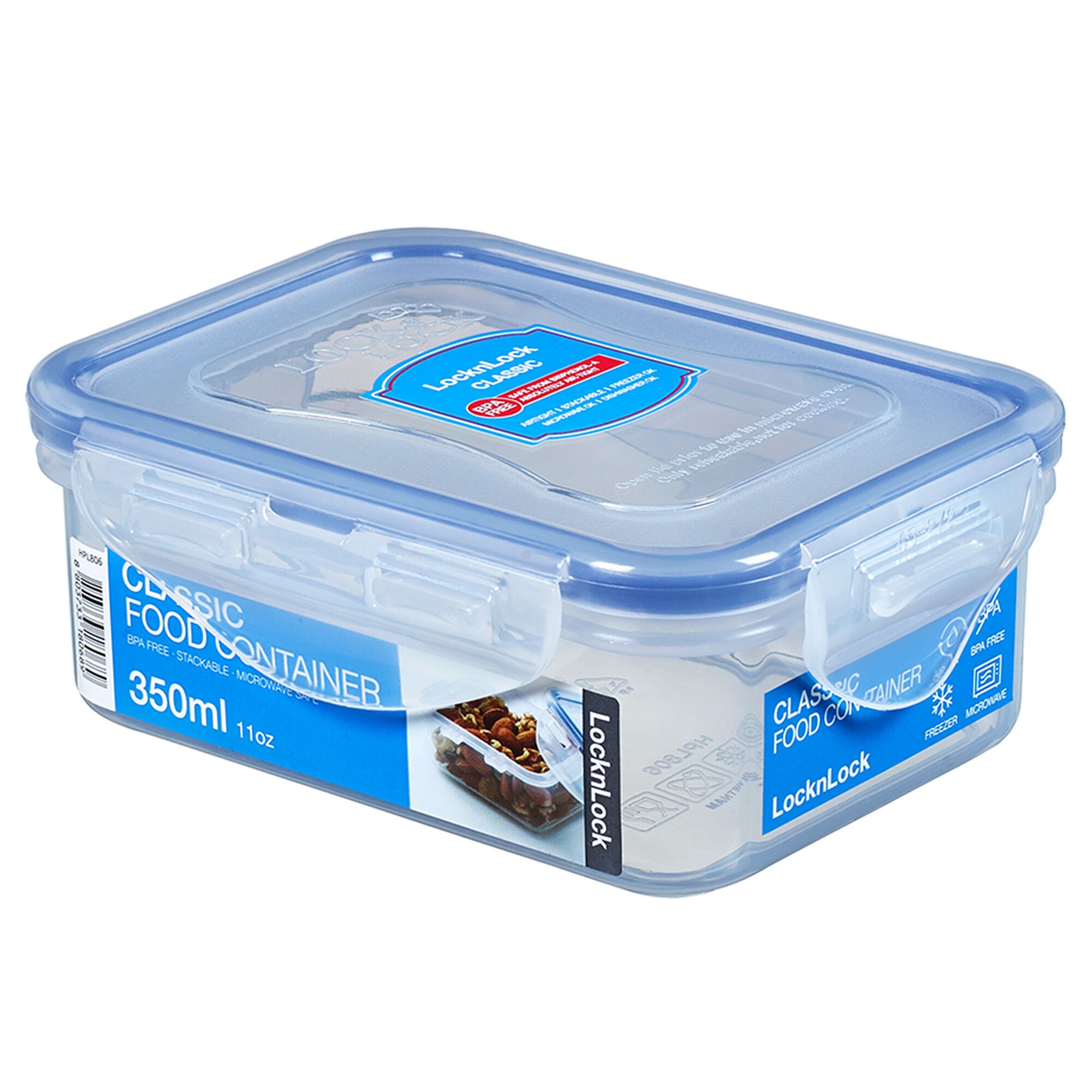 (12 pièces) LocknLock | Boîte multifonction Classic – 350 ml – transparent
