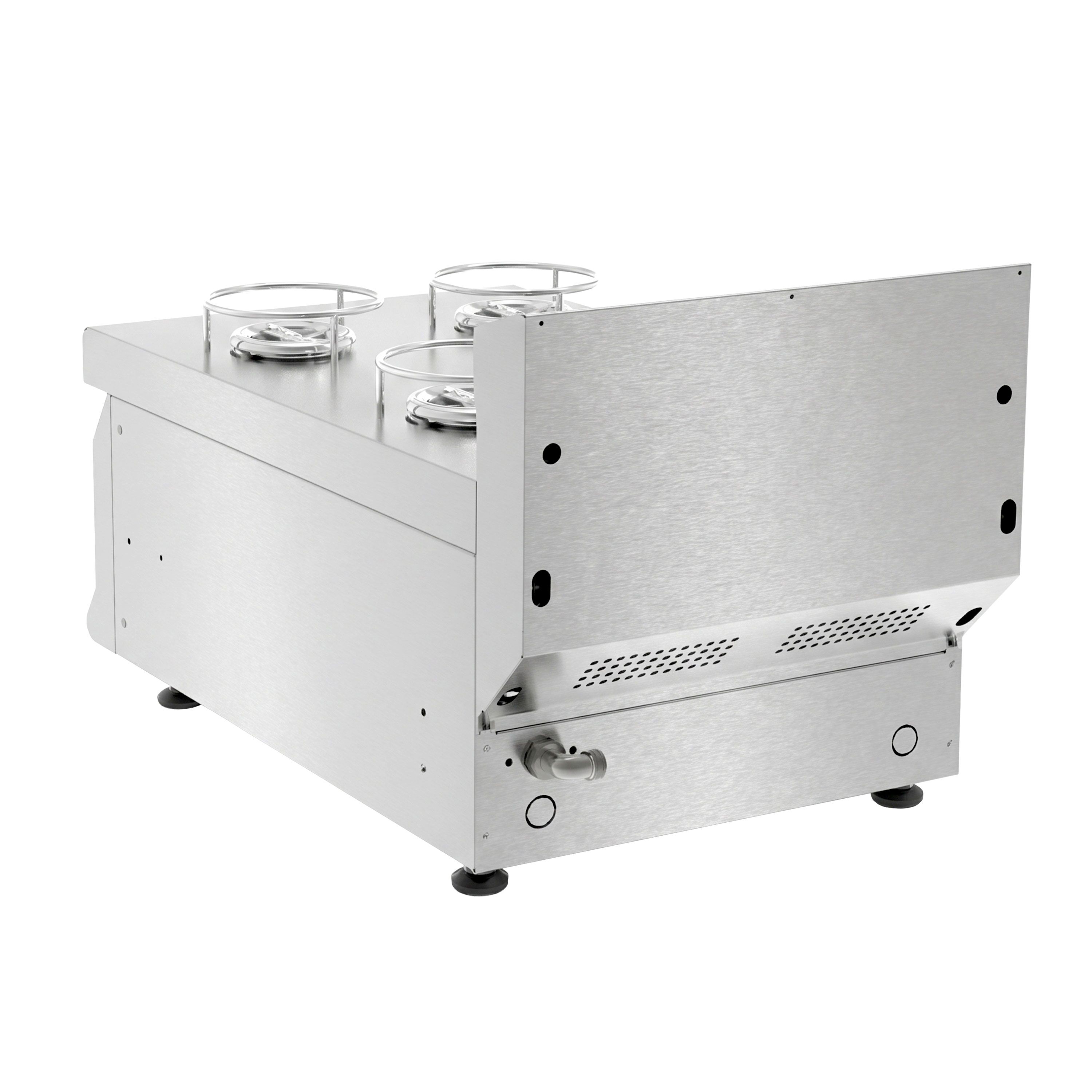 Cuisinière à gaz Künefe - 11 kW - 4 brûleurs
