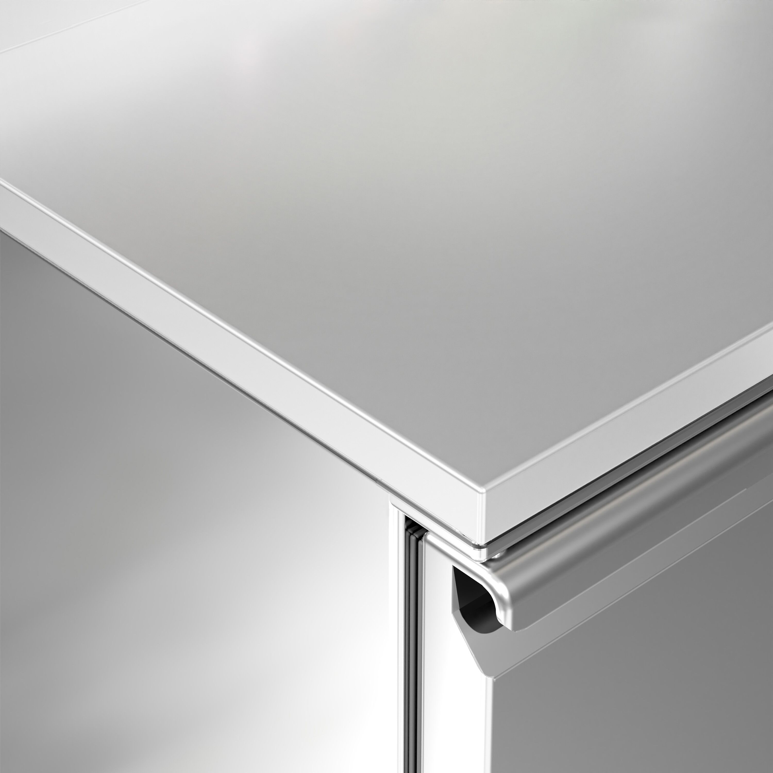 Kylbänk ECO - 1795x700 mm - 417 l - Fläktkyla - GN 1/1 - med 6 lådor