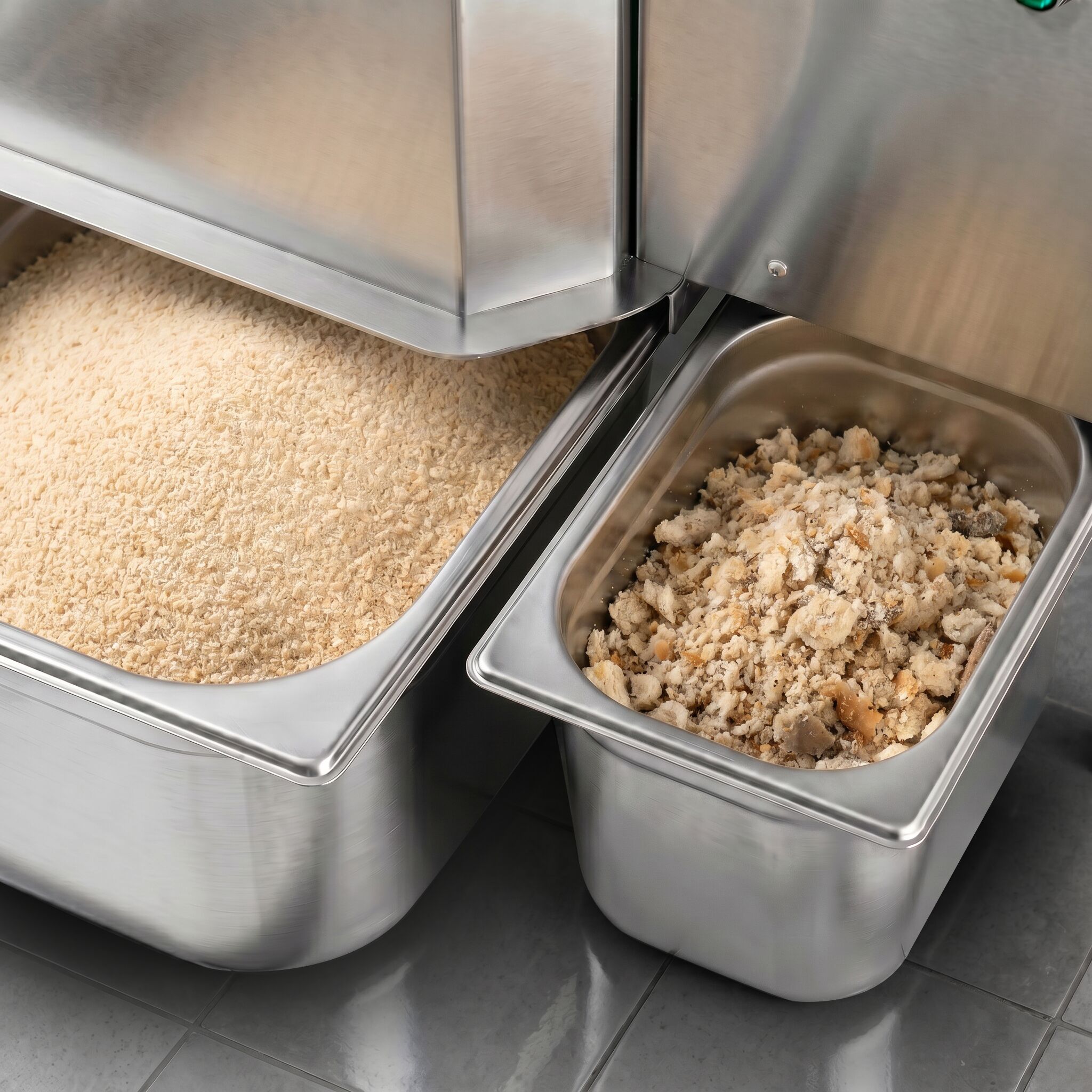 Paneringstation voor kip - 1130 mm - 5 kg/min