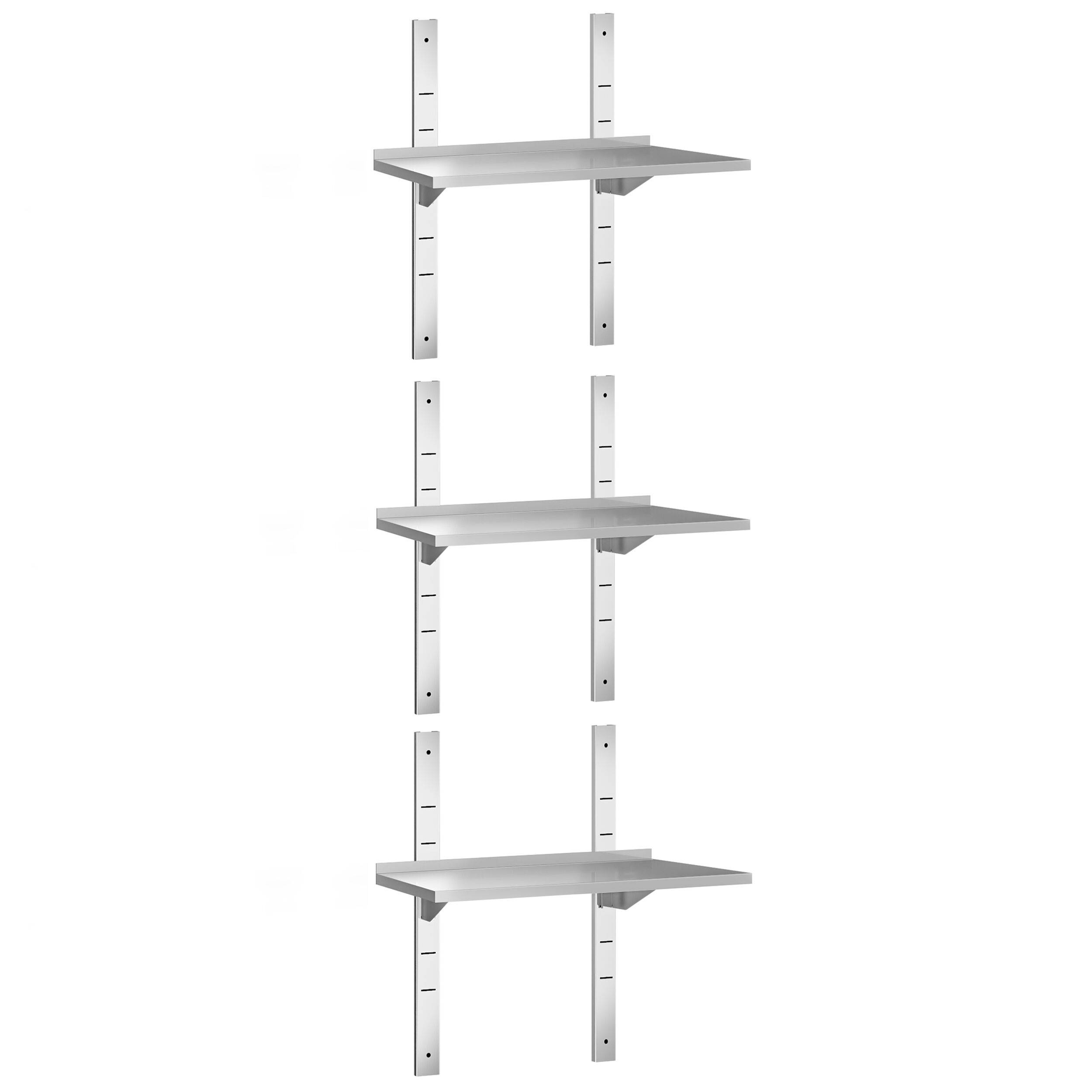 Étagère murale PREMIUM - 600 x 400 mm - avec 3 niveaux