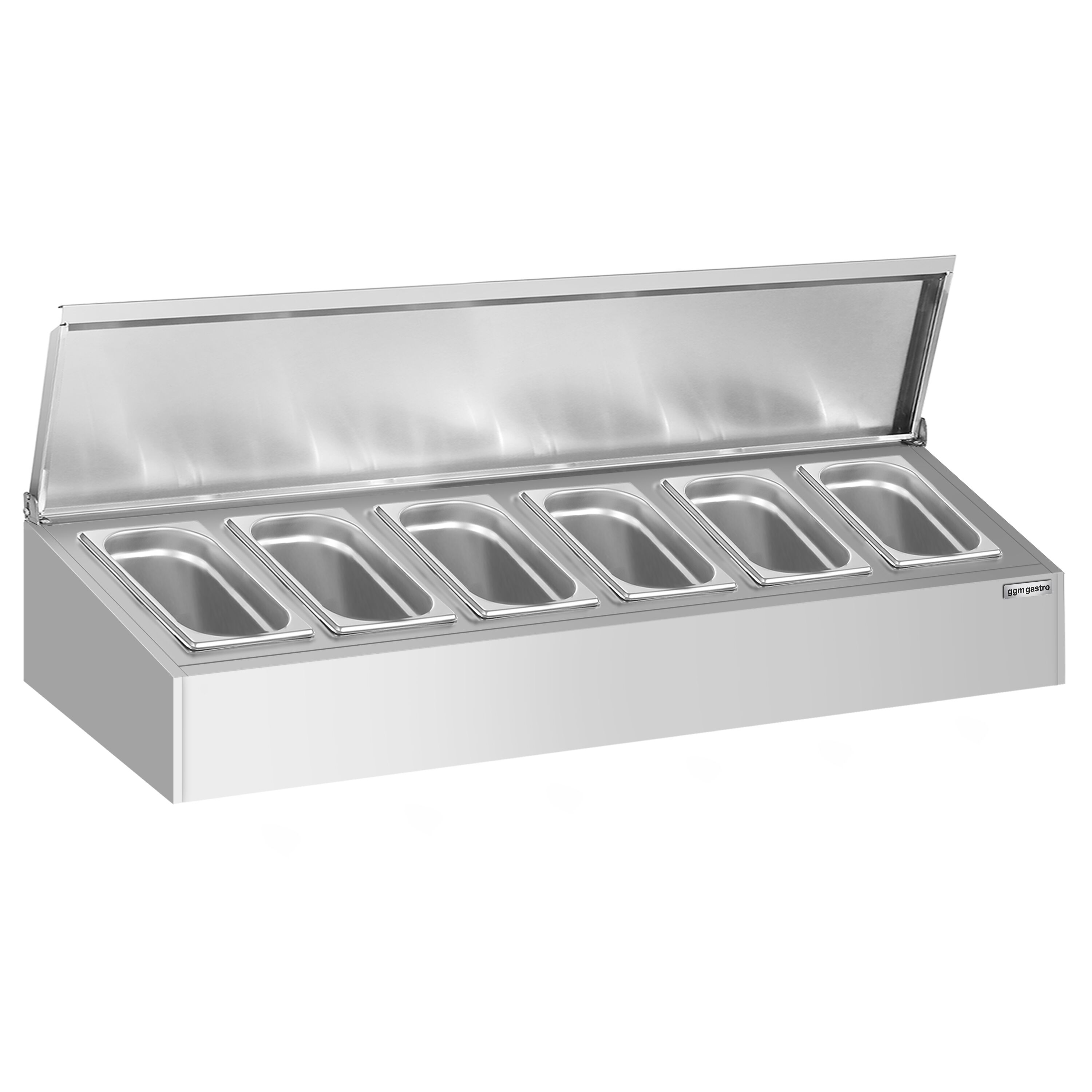 Étagère supérieure pour épices – 6 × GN 1/4