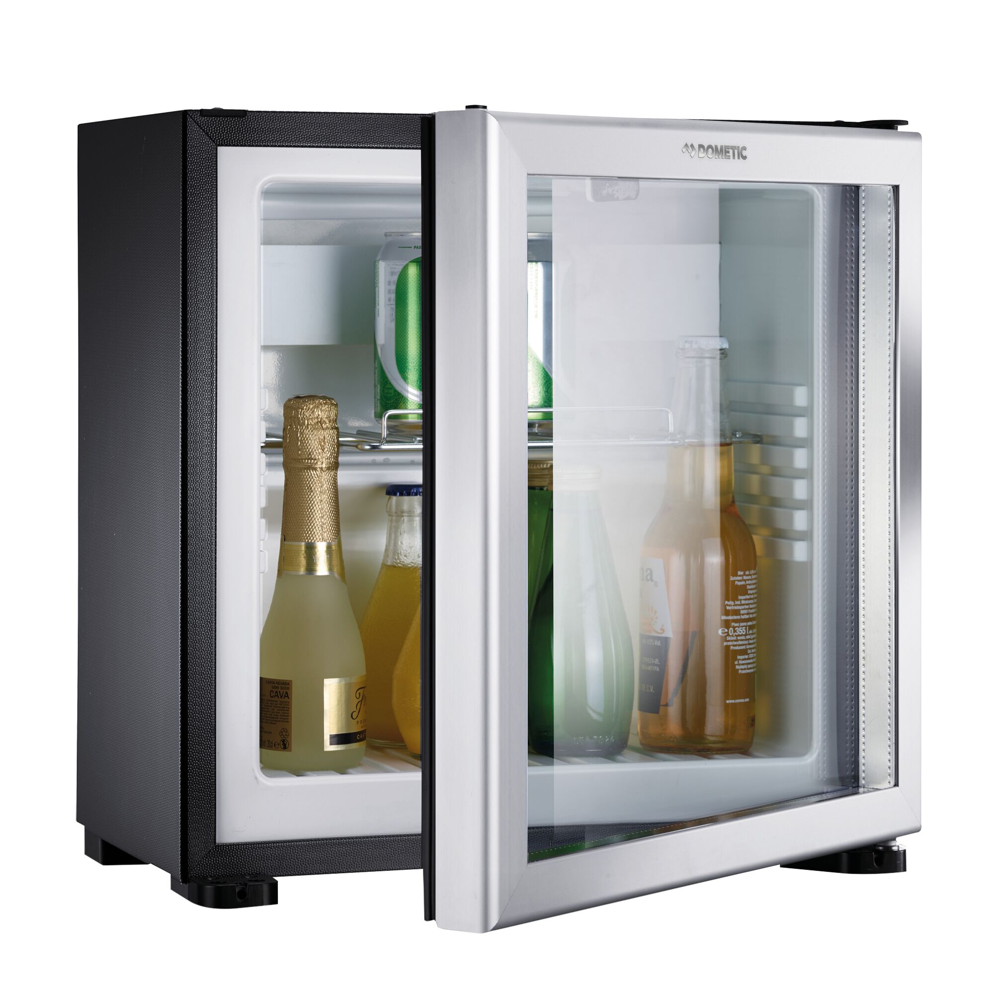 DOMETIC | Mini-bar Refrigerator - RH 418 NTEG - 422 mm - 20 liters - with 1 glass door & right-hand door hinge